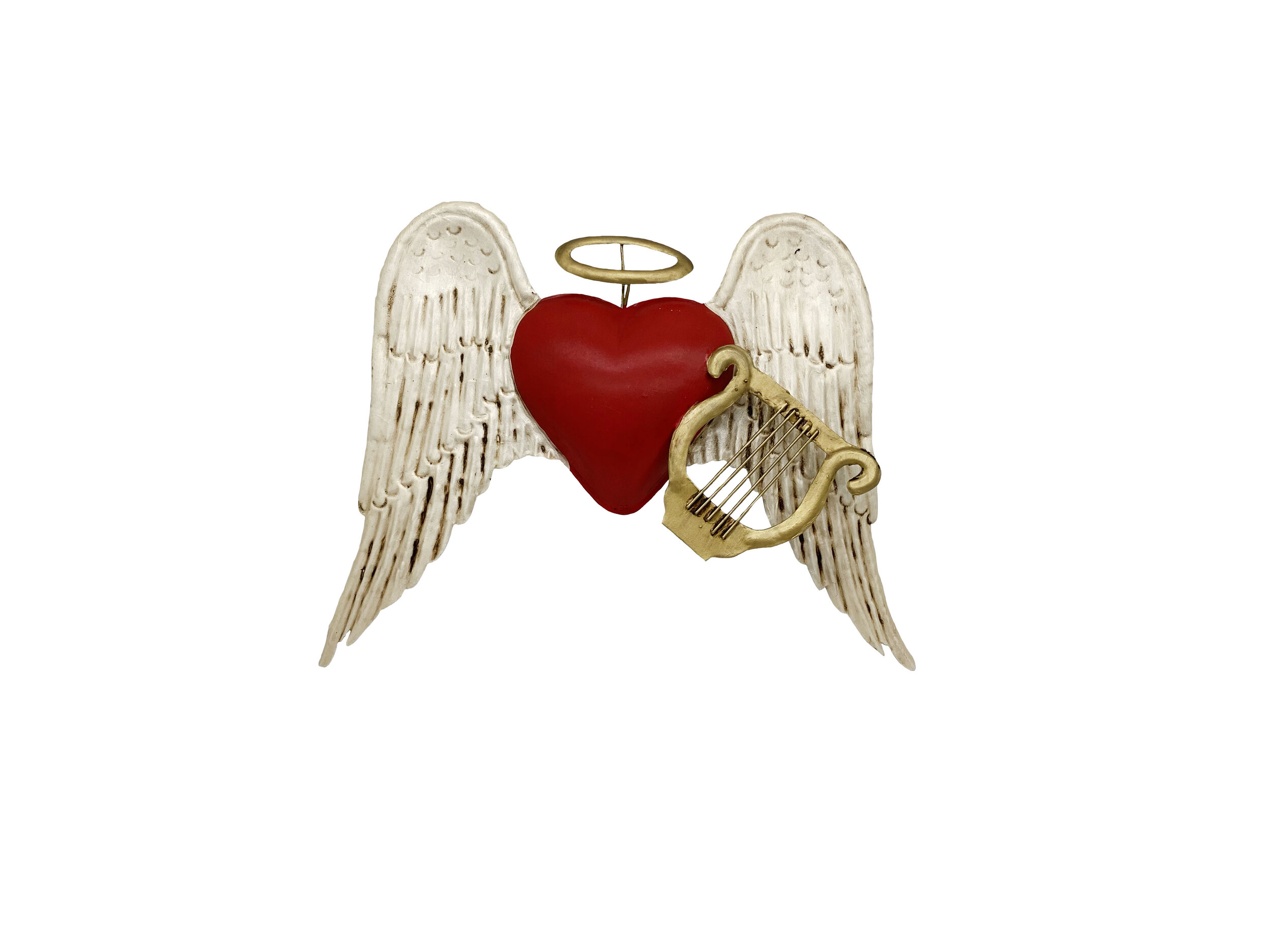 Tin Heart with Wings #7