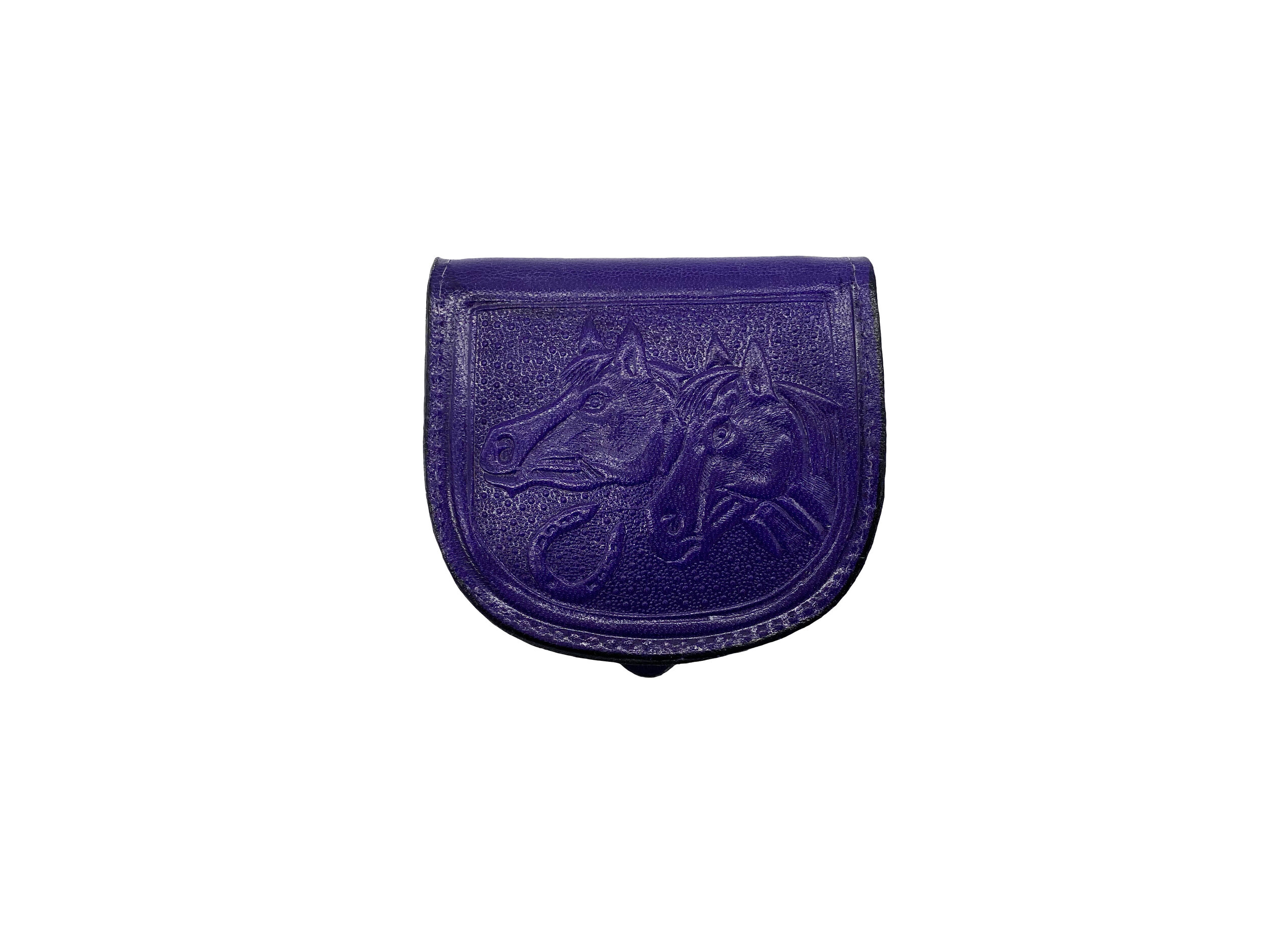 Leather Heel Coin Purse