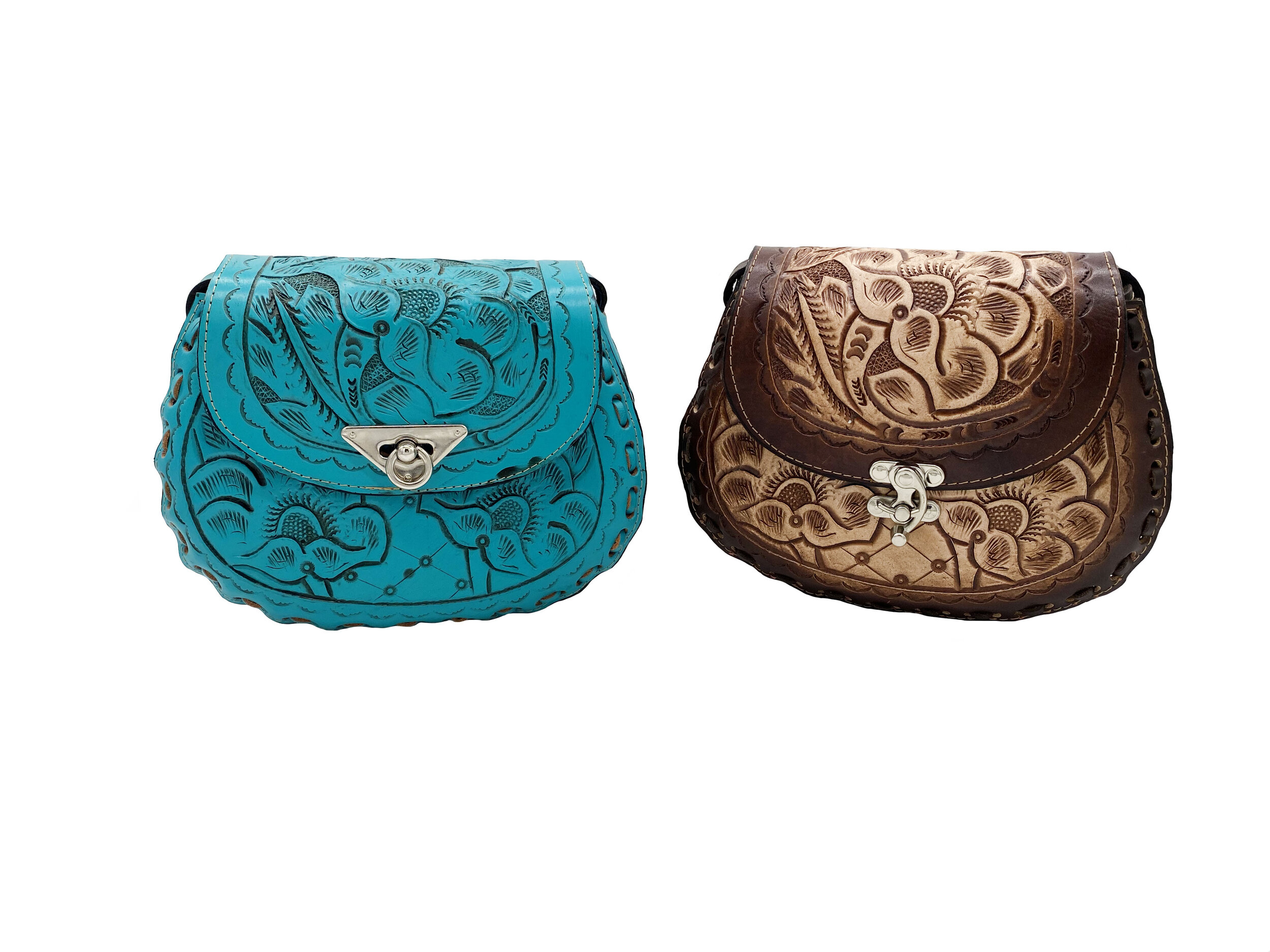 Tooled Leather Purse