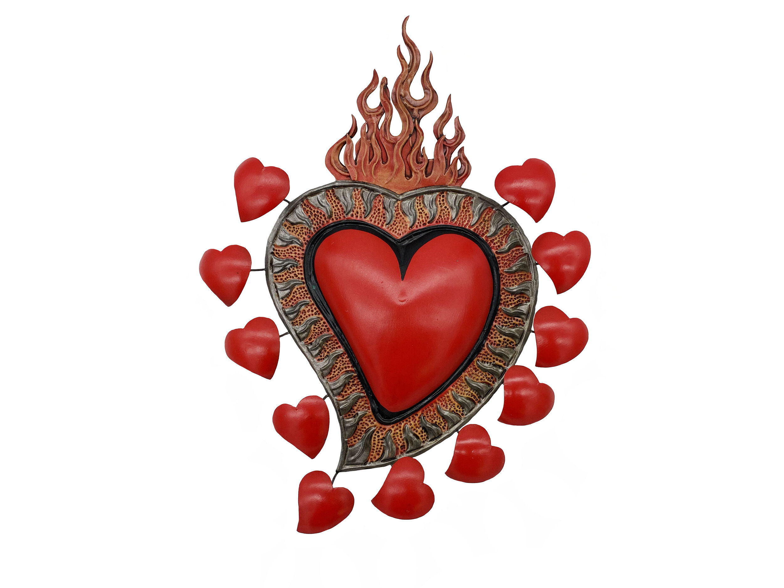 Tin Flame heart 