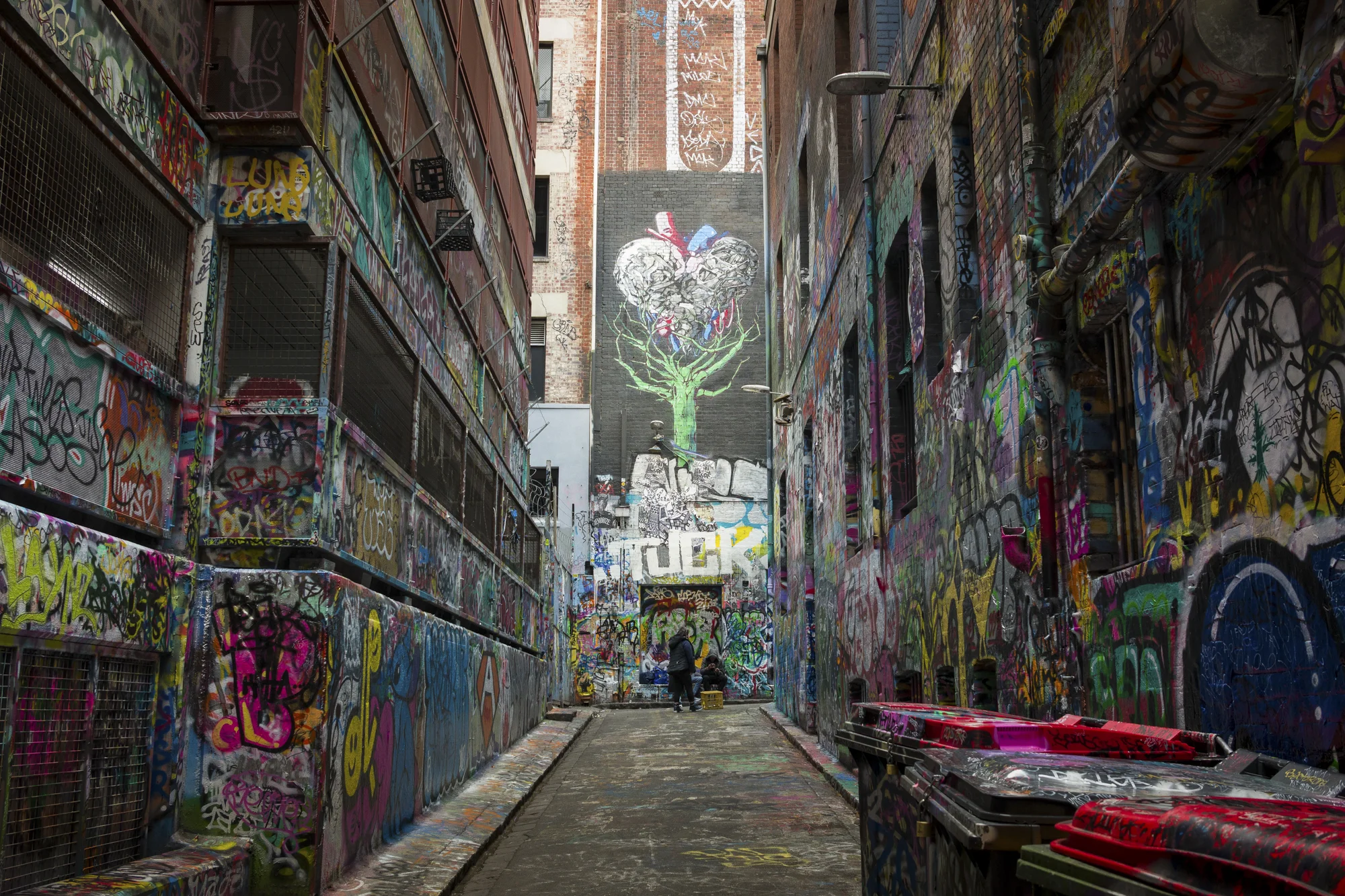Graffiti at Rutledge Lane. Melbourne, Australia 2018 . © Danny Imson. Leica CL, Leica Summicron-TL 23mm F/2 ASPH