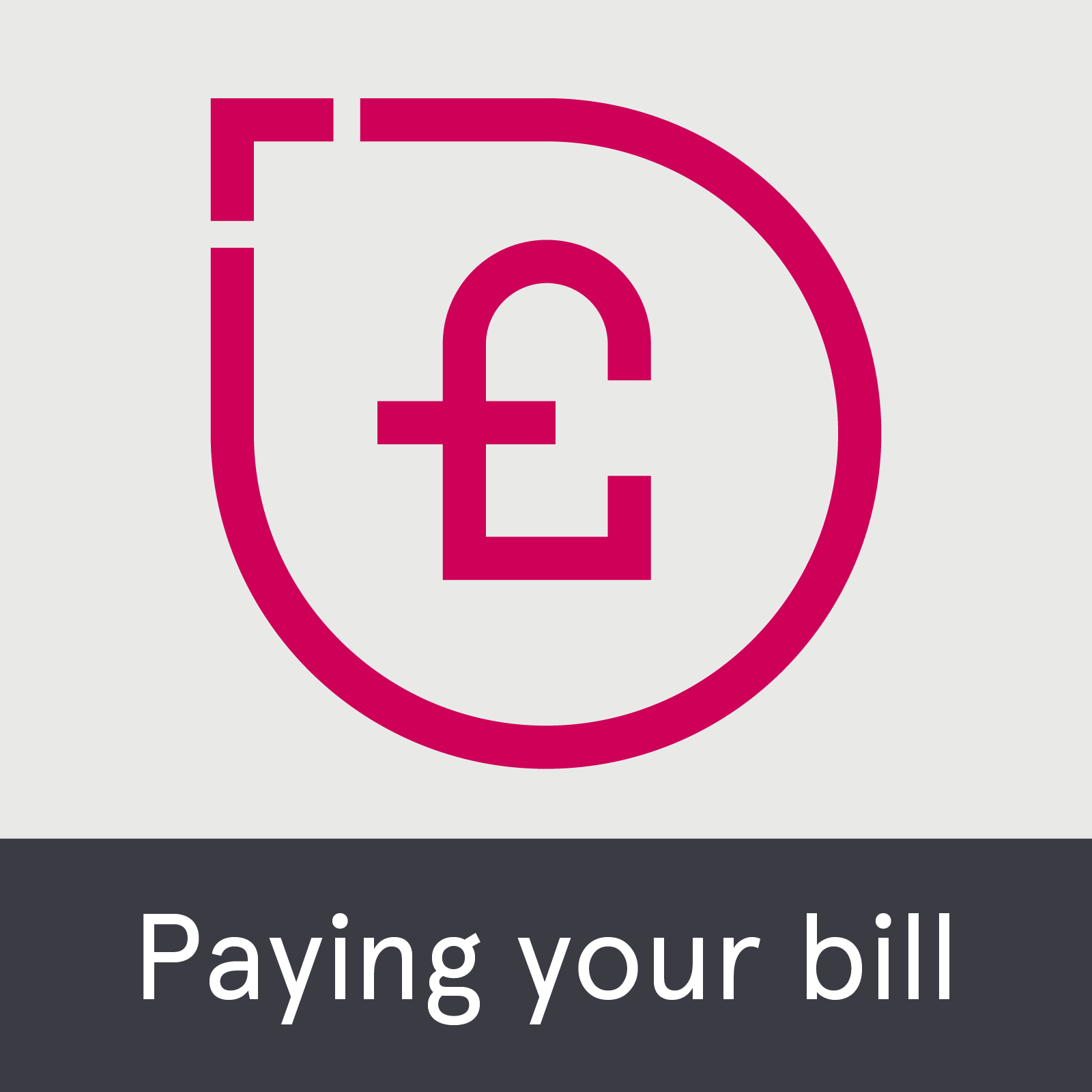 Paying your bill