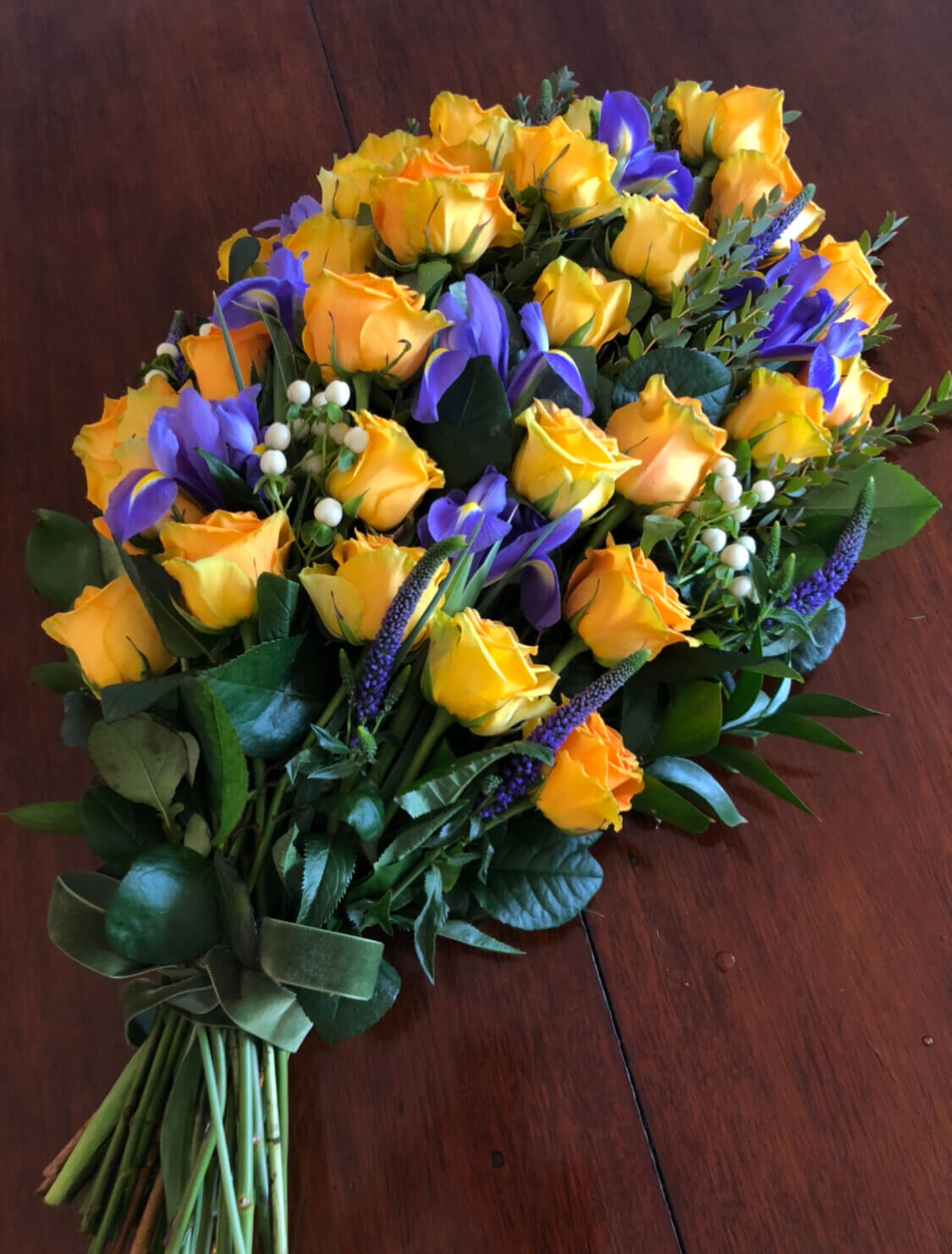 Yellow Rose Hand Tied Sheaf
