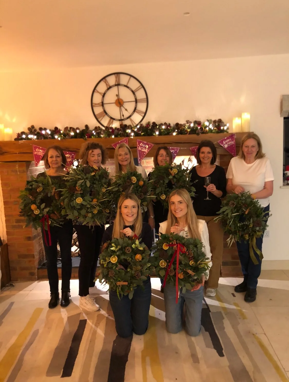 Wreath workshop season has been a lot of fun this Christmas! Support has been wonderful, and the wreaths created were quite magnificent! Thank you so much to everyone who attended this year, and a BIG thank you to @thefalconwarmington @kingsheadwelle