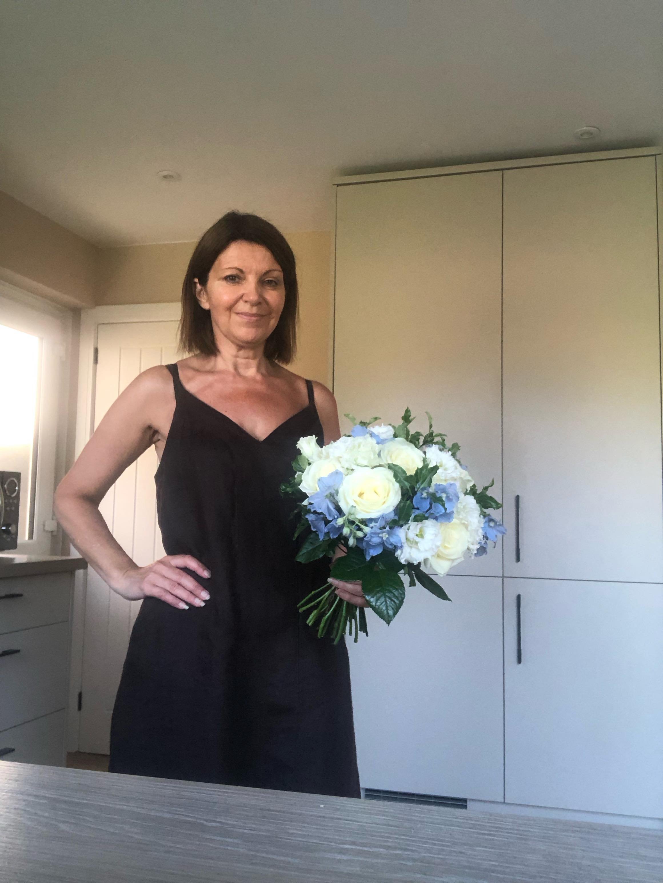 Such a pleasure to create the gorgeous Emma&rsquo;s Bridal Party flowers on the hottest day @clearwellcastle yesterday! And to meet @projectcakery and @williamharrisonfilms_ - what a lovely morning 🥂 
.
.
.
#jh_floraldesign #weddingflorist #gloucest