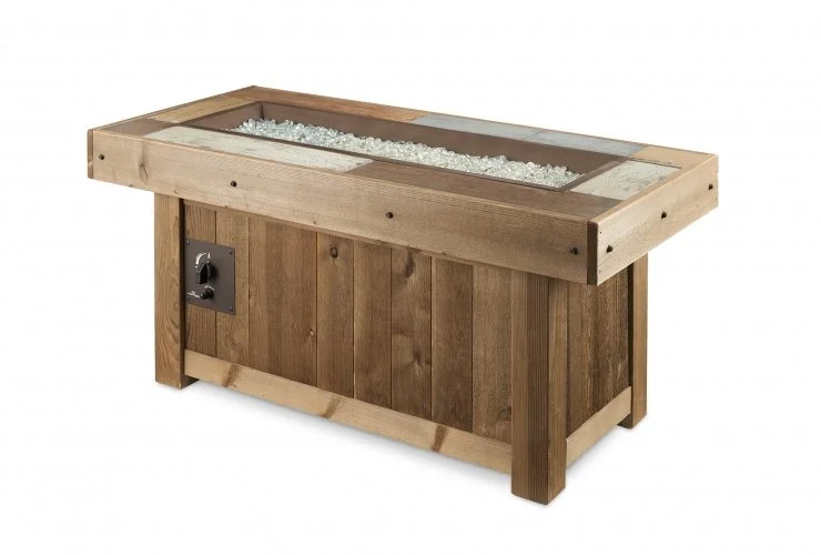 Vintage Linear Gas Fire Pit Table.jpg