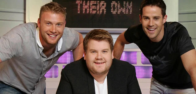 A League of Their Own (Series 1-4) Sky One HD / CPL Productions Two teams comprised of comedians, celebrities and sports stars compete against each other in a test of their sporting knowledge. Presented by James Corden.
