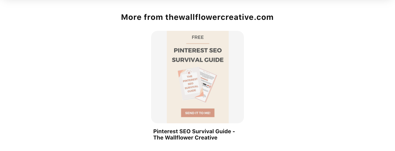 How to Make Your Pins Shoppable — The Wallflower Creative