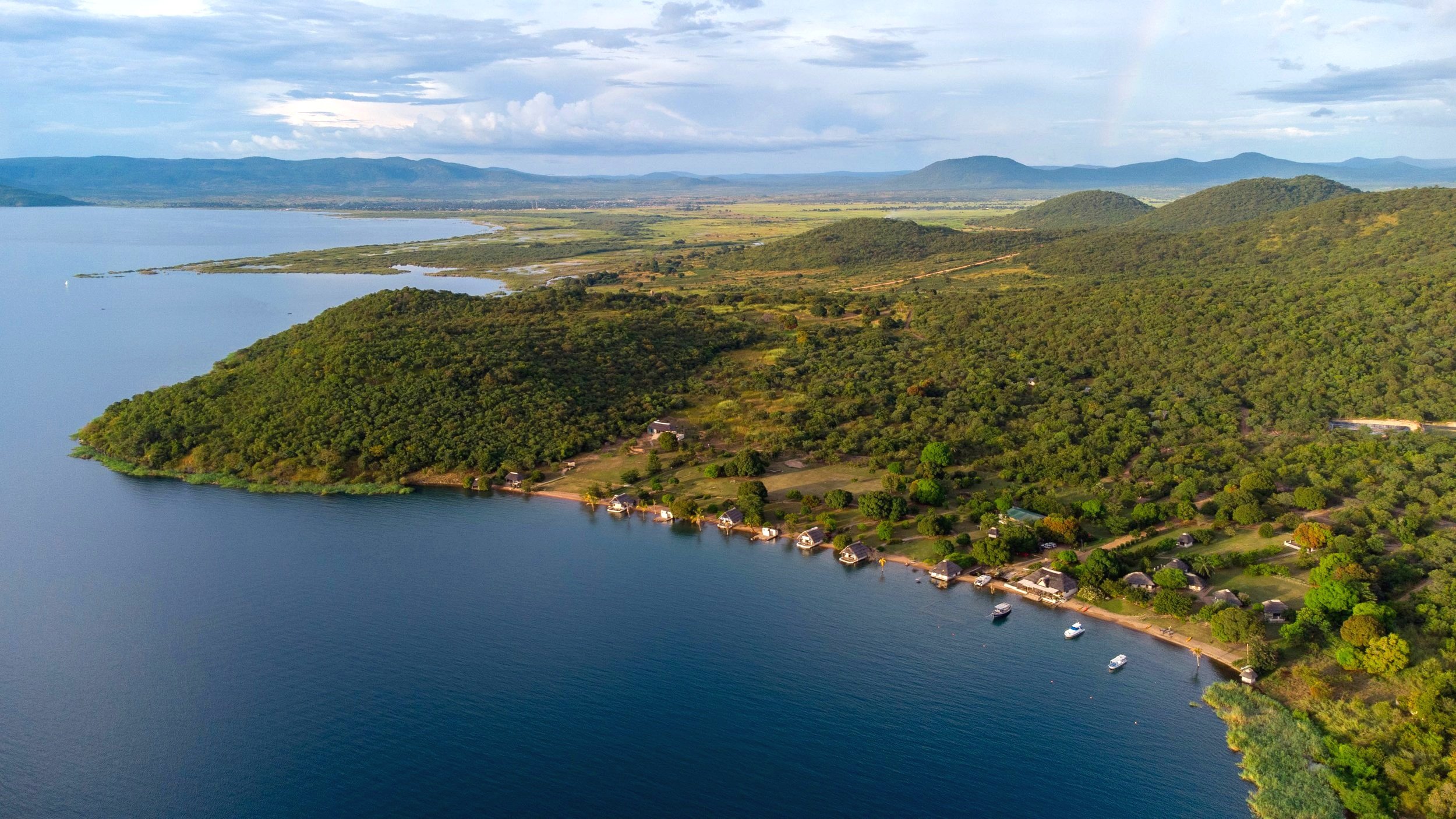 Lake Shore Lodge Tz - Lake Tanganyika - Accommodation - From above.jpg