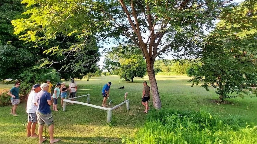 Lake Shore Lodge Golf tournament tee time.jpg