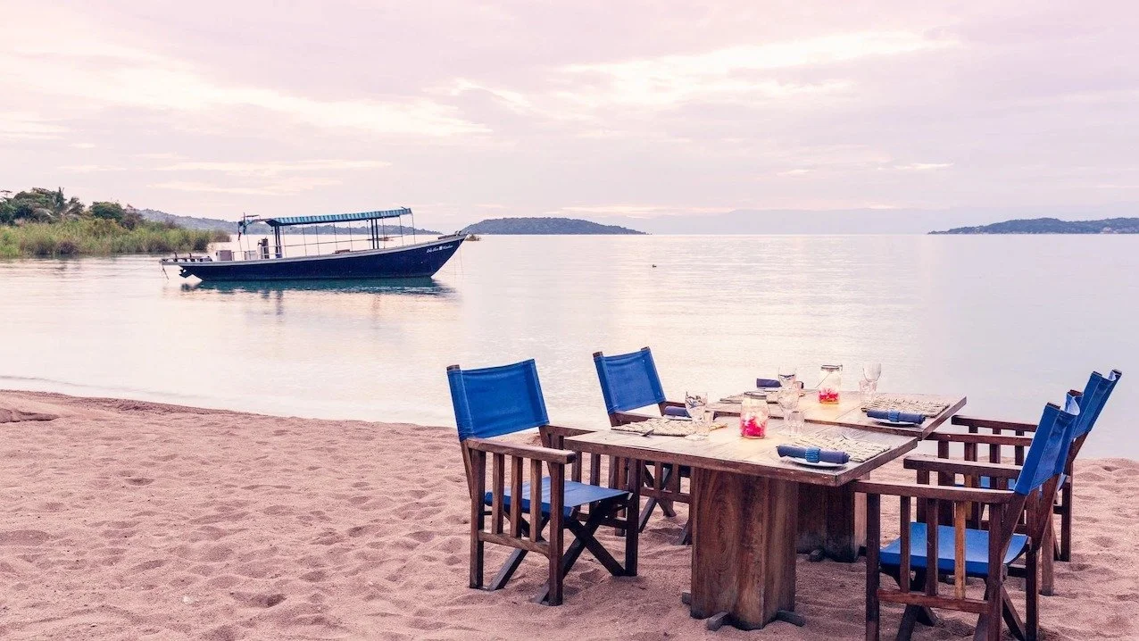 Lake Shore Lodge Lunch on the beach.jpg