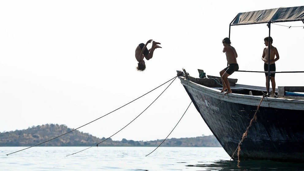 Jumping off Wanderer at Lake Shore.jpg
