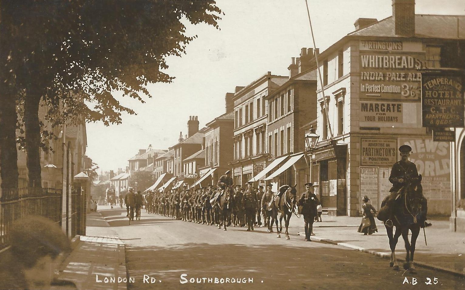 View looking down High Street towards Tunbridge Wells