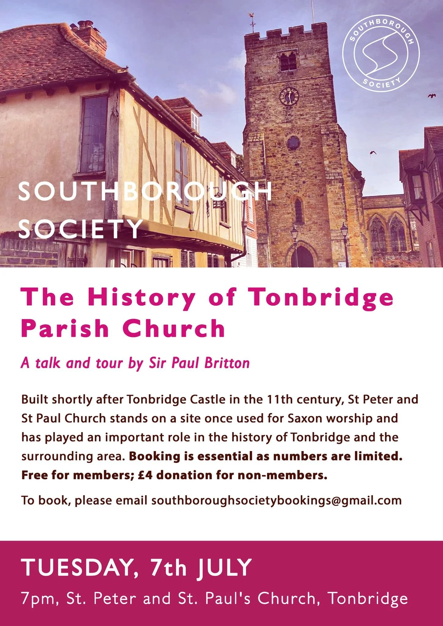 The History of Tonbridge Parish Church