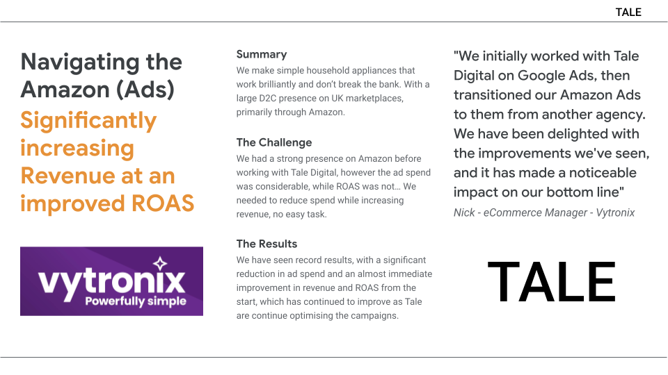 Vytronix Case Study