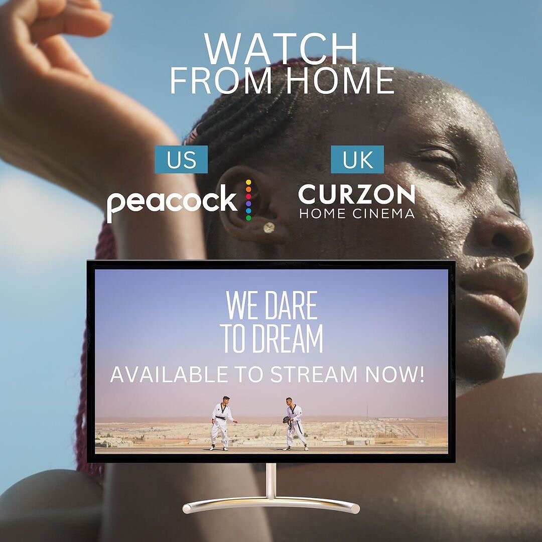 UK and US based friends - have you seen We Dare To Dream yet? 

Did you know, you can watch it from home?

📺 UK - Catch it on Curzon Home Cinema
📺 US - Stream it on @peacock 

Enjoy! We can&rsquo;t wait to hear what you think 💭 &hellip;

#WeDareTo