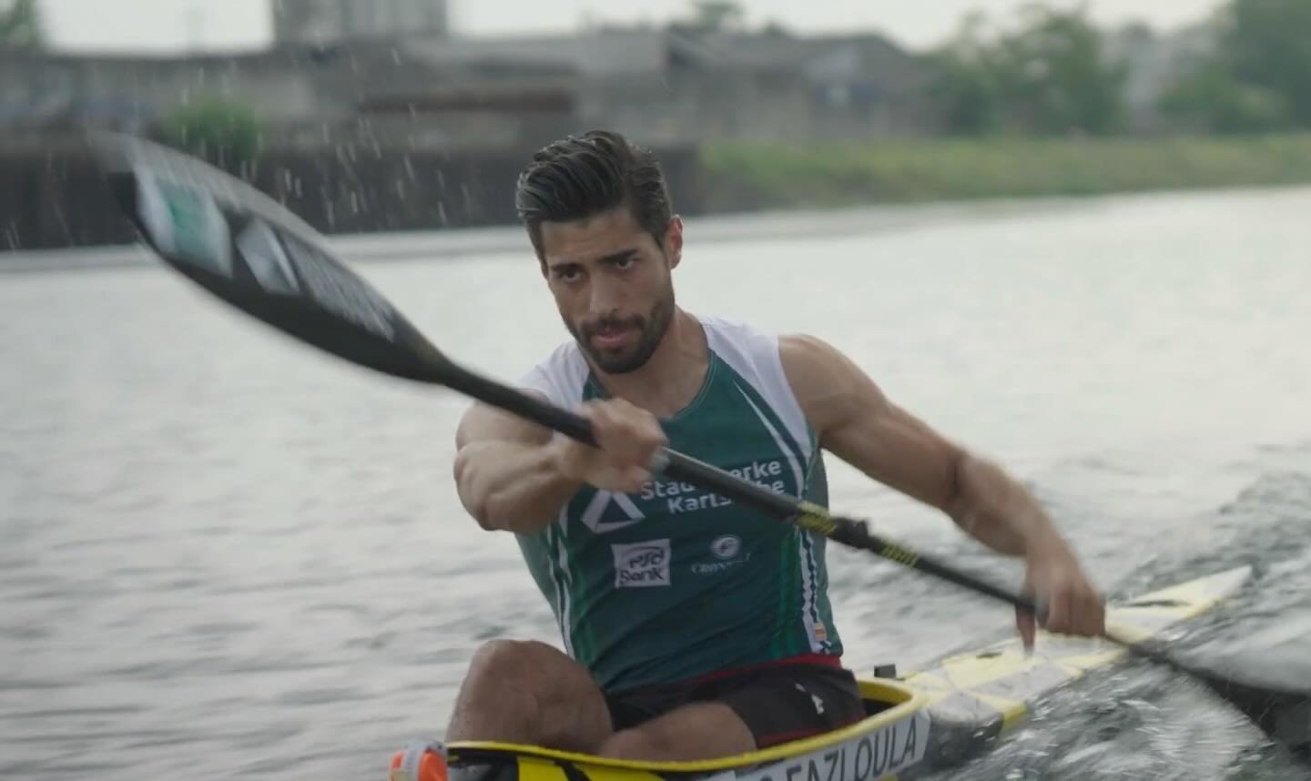 One more sleep! Tune in tomorrow at 9:40AM BST to watch Saeid return to Olympic waters as he competes in the Canoe Sprint Men&rsquo;s Kayak Single 1000m heats. #olympics #paris2024 #refugees #refugeestories #ForThe100Million