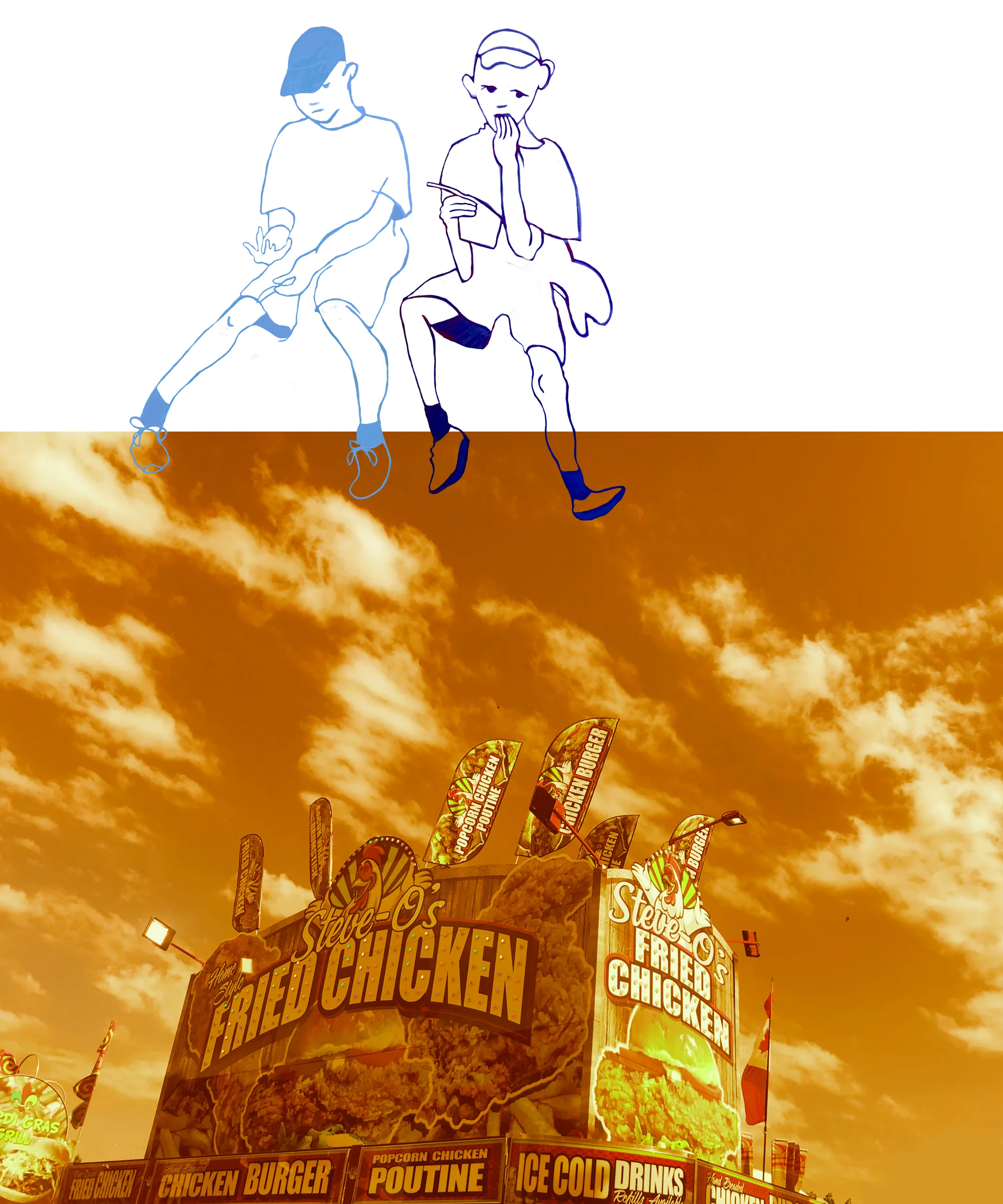 'Thin Boys and Fried Chicken', 2019