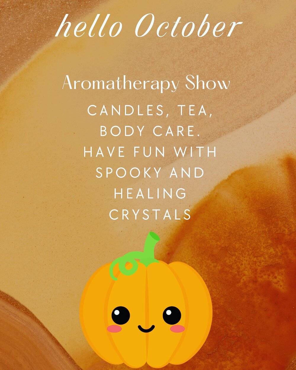 Friday the 13th will be spooktacular

Join us live on #whatnot 9:44pm est

Aromatherapy
Tea
Body care
Healing crystals
Custom healing kits 
and buyers Giveaways!!