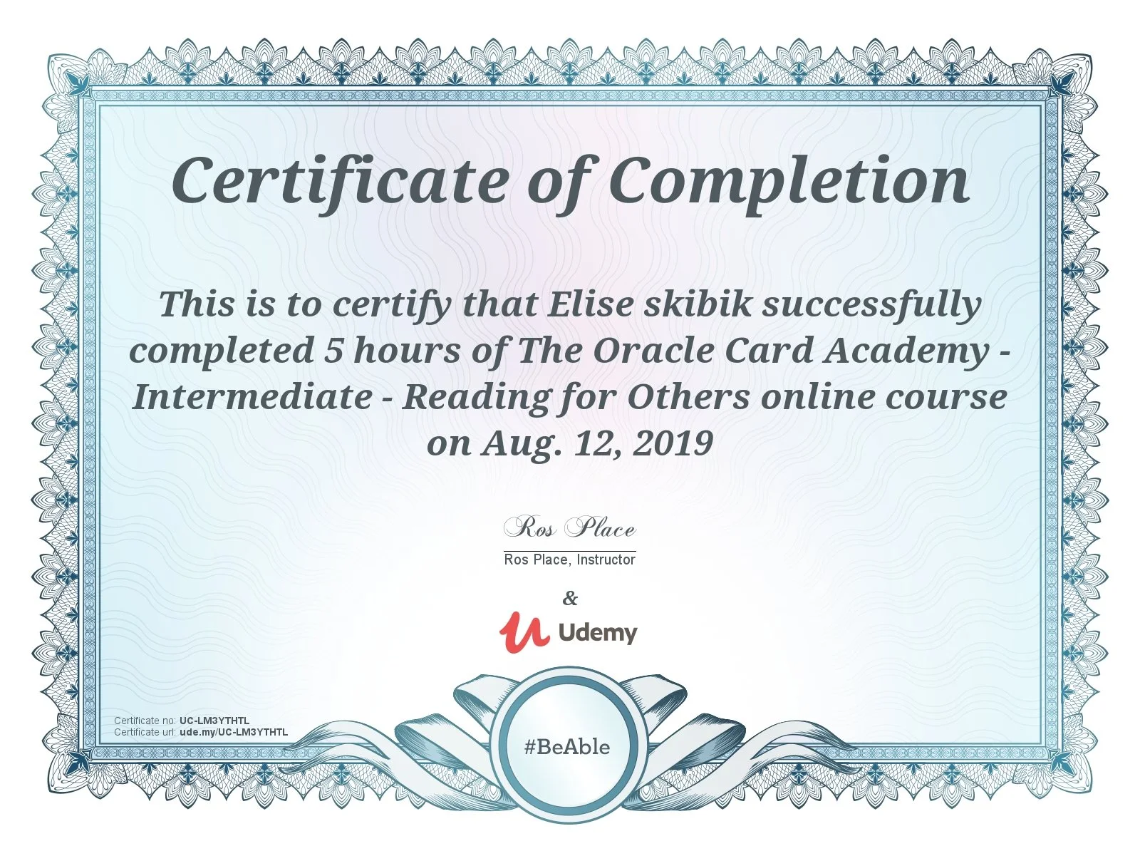Certified Oracle Card reader 