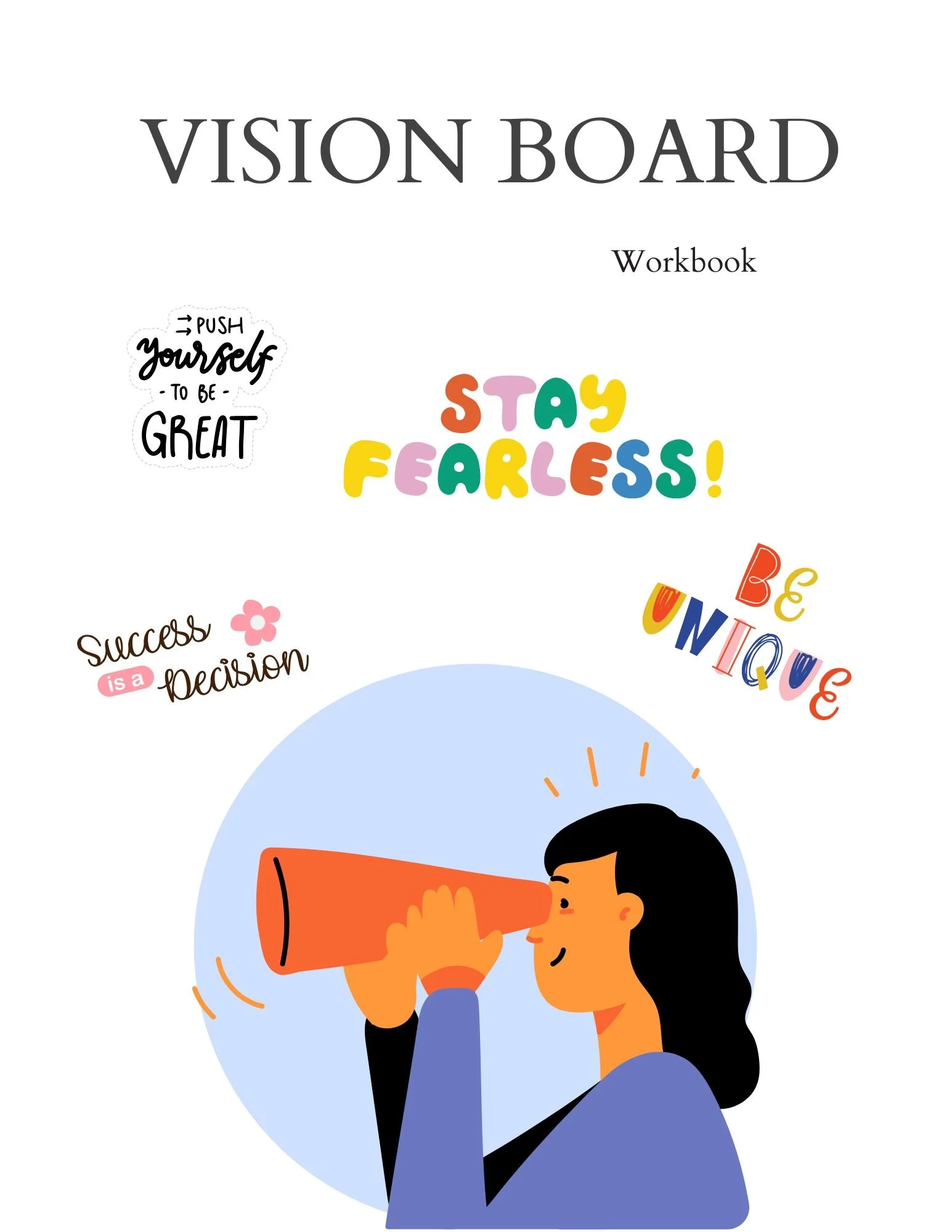 Vision Board workbook