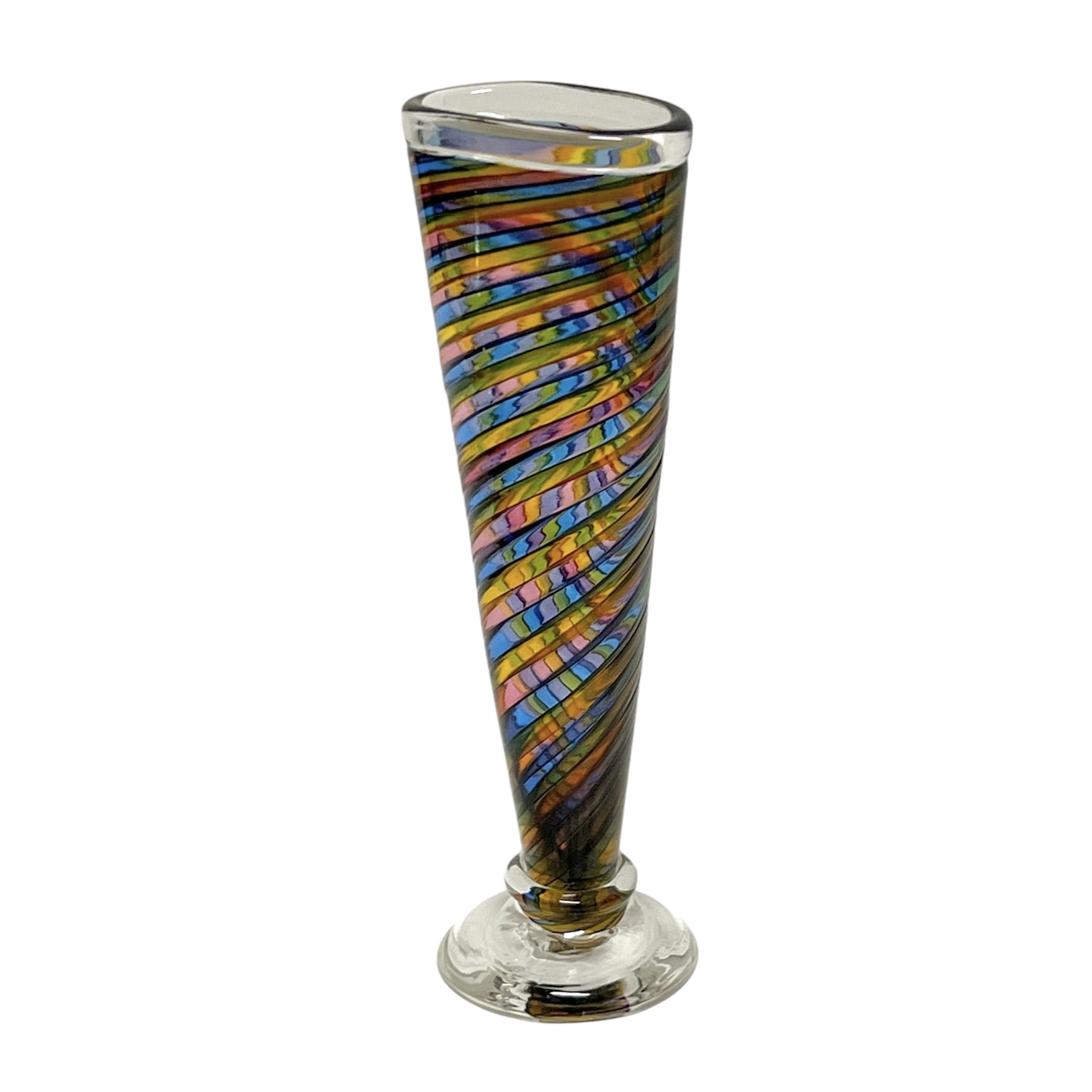 Maxi Glass Vase - Striped