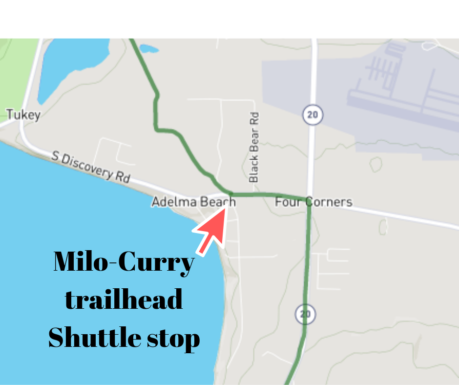 Milo-Curry trailhead coordinates click here