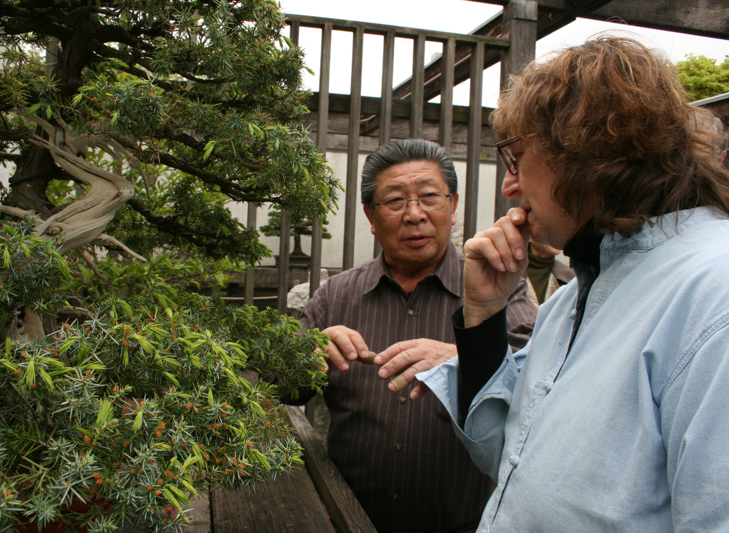 Mr. Yasuo Mitsuya and Kathy Shaner