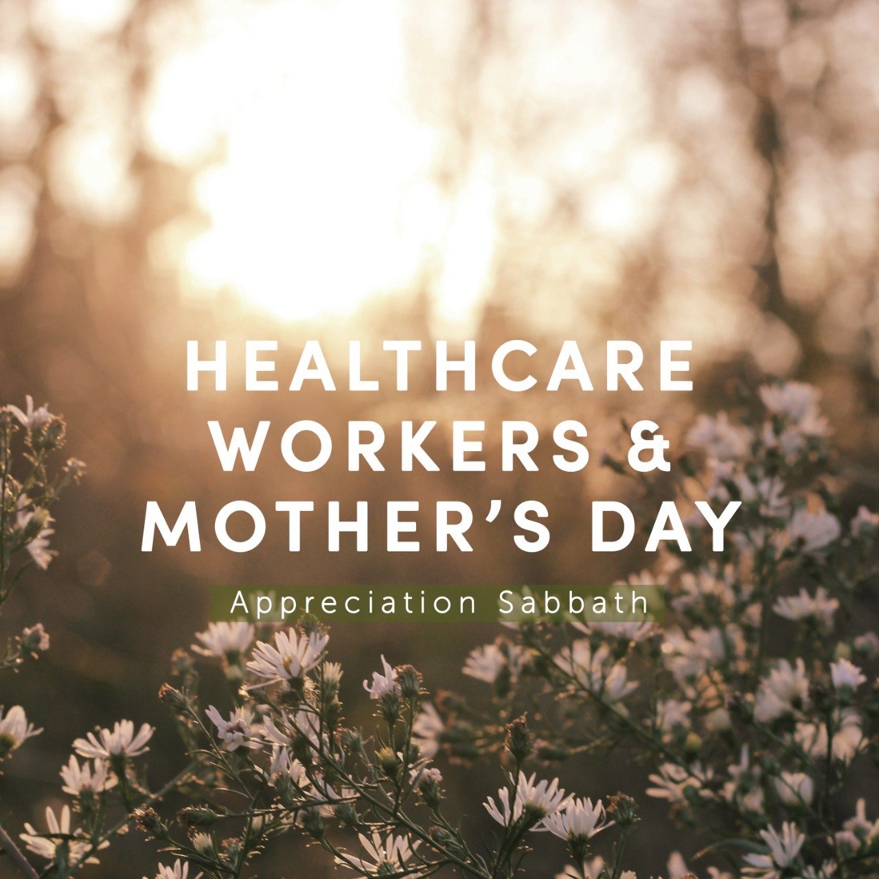 Tomorrow is our Healthcare Workers Appreciation Sabbath as well as Mother's Day weekend Sabbath. Dr. Richard Hart, president of Loma Linda University Health, is speaking for all four services. Join us in showing our appreciation for these wonderful p