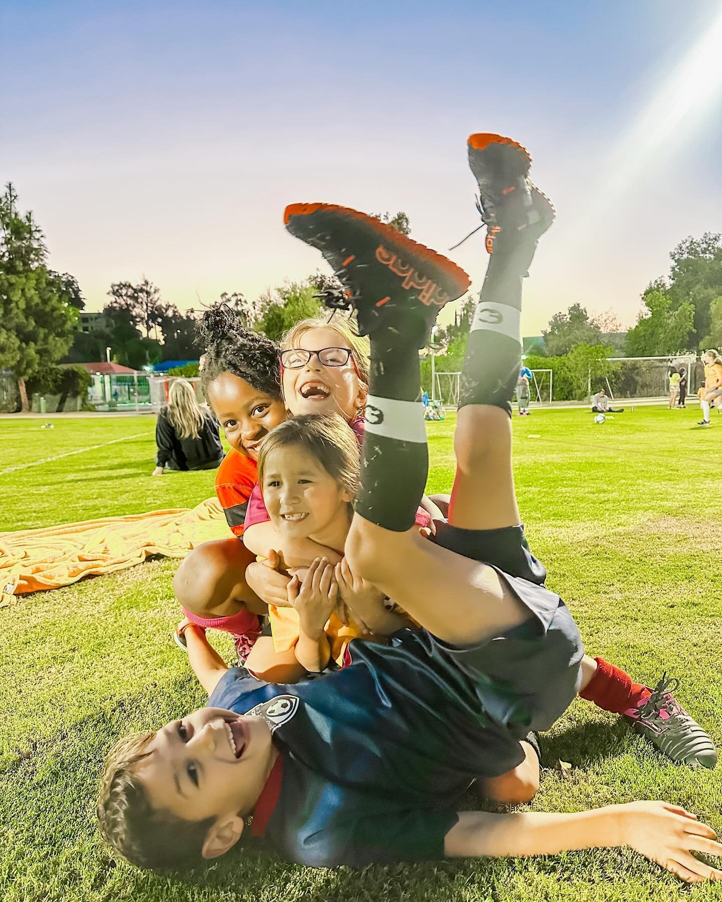 We&rsquo;re upside down excited about soccer ⚽️ season this year! 💥🥅