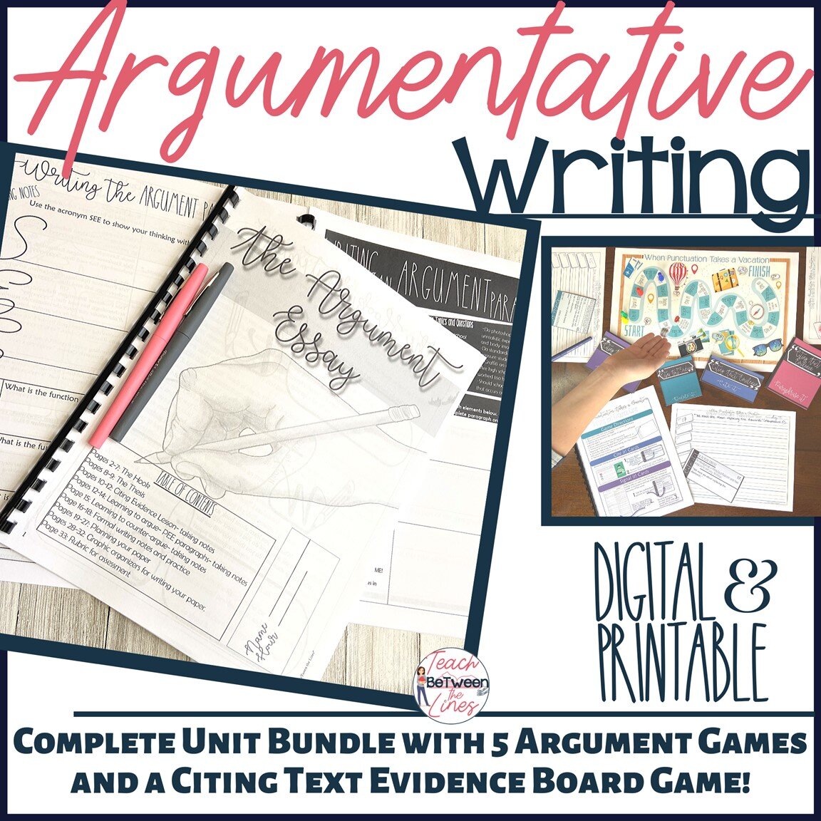 Argument Unit WITH Formal Writing