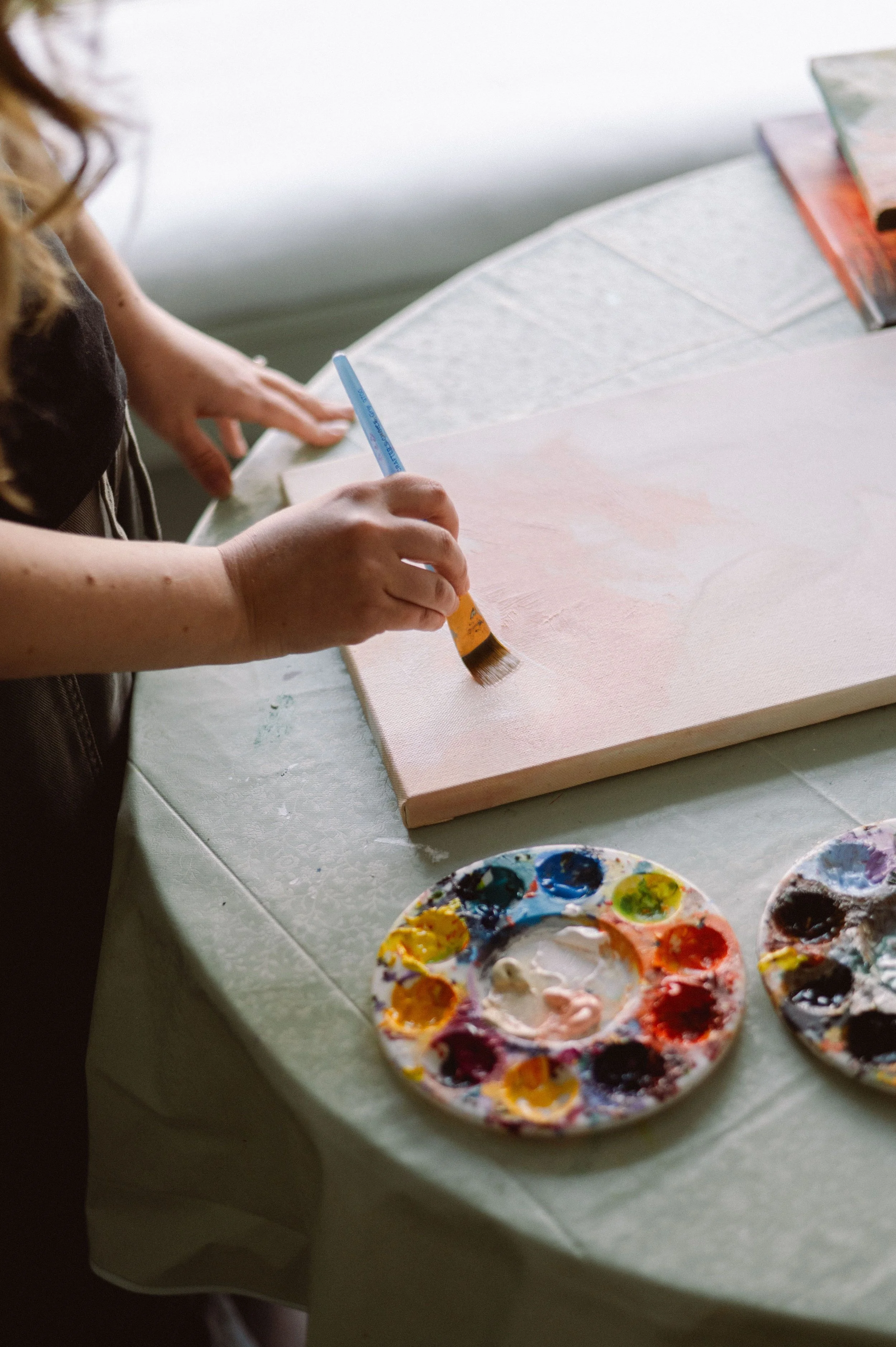 Painting on Canvas (Tuesday, Grades 1-3)