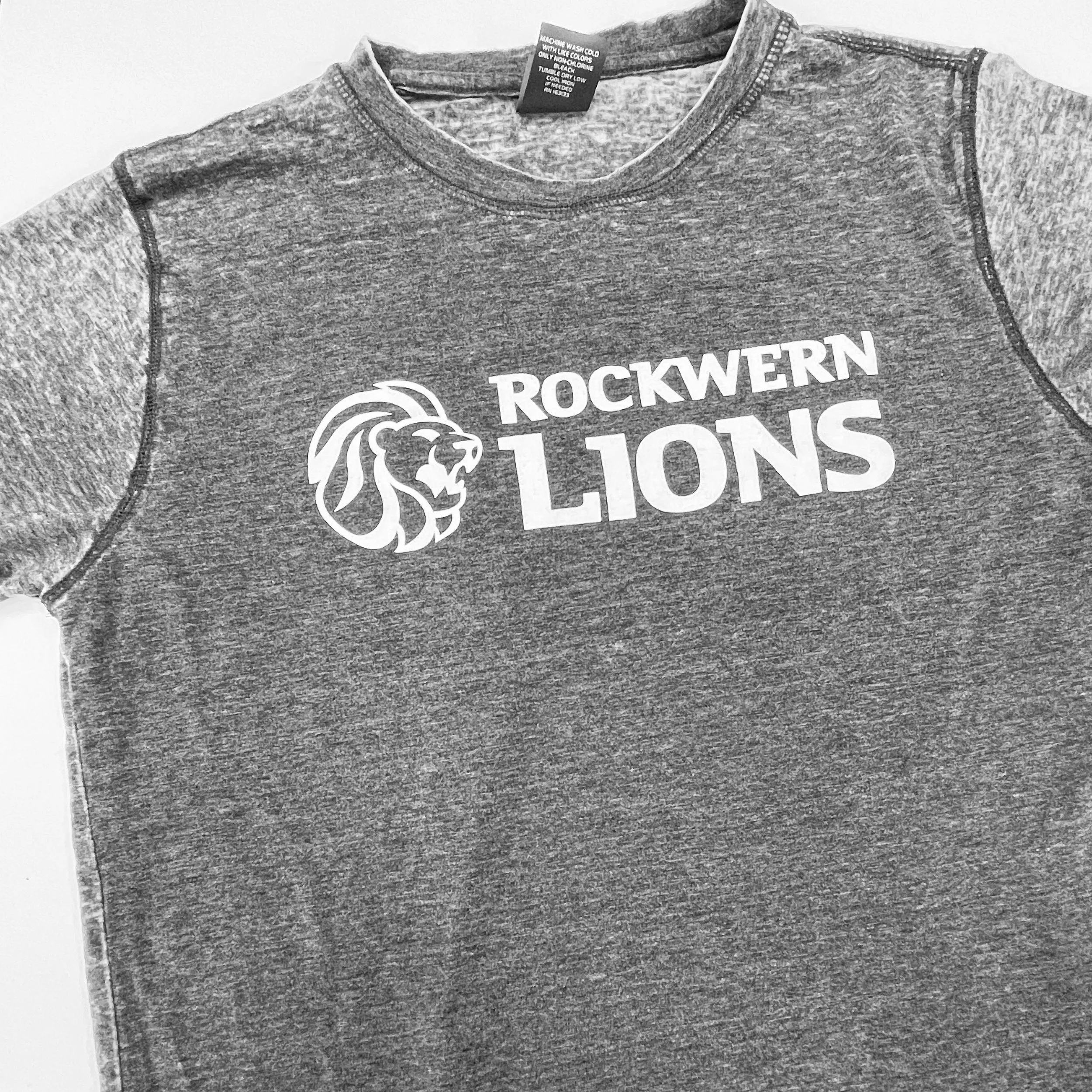 Adult Unisex Distressed Logo T-Shirt