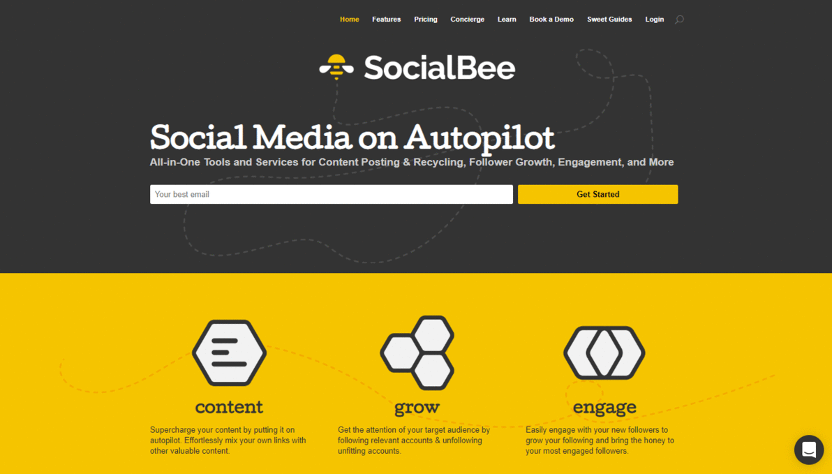 SocialBee Features.gif