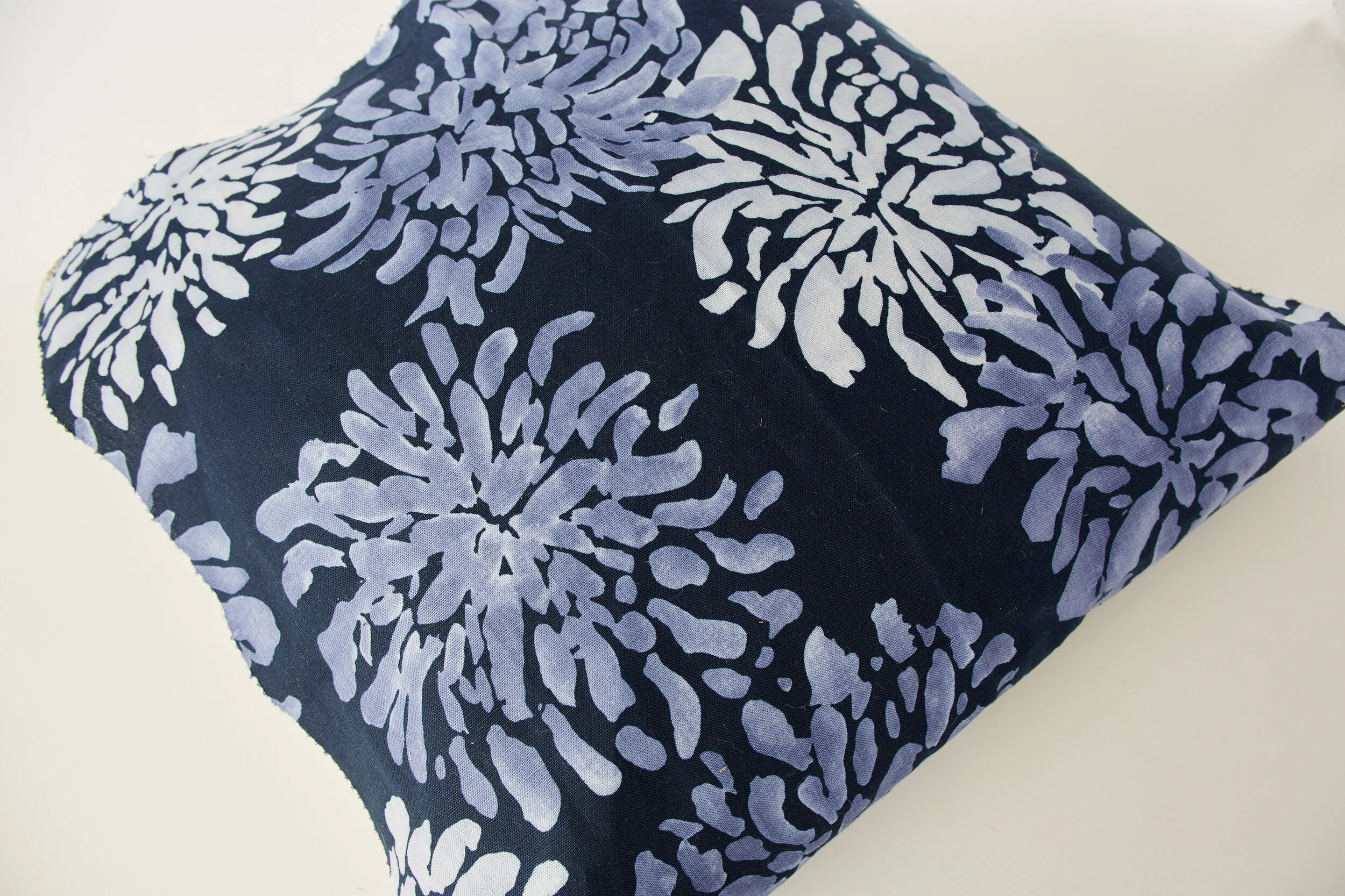 Indigo Print Pillow