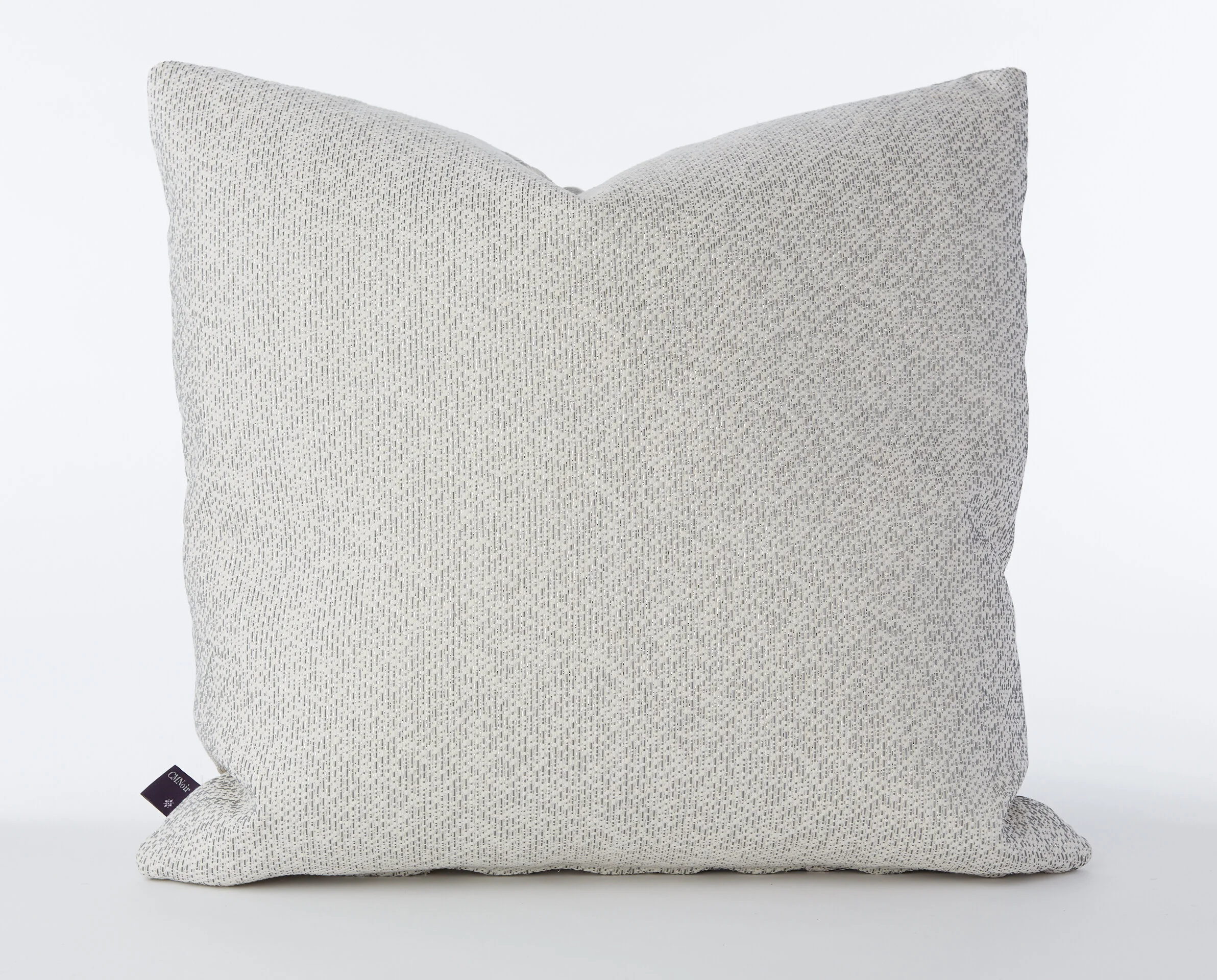 Grey Textured Pillow