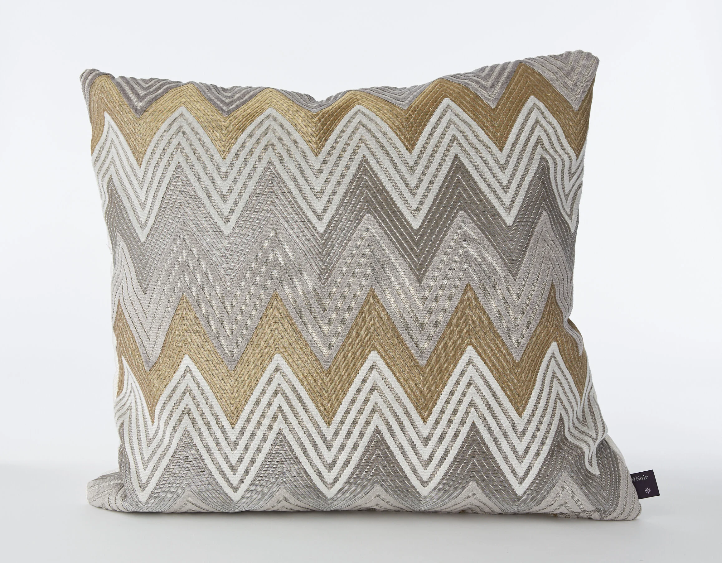 Metallic Zig Zag Pillow