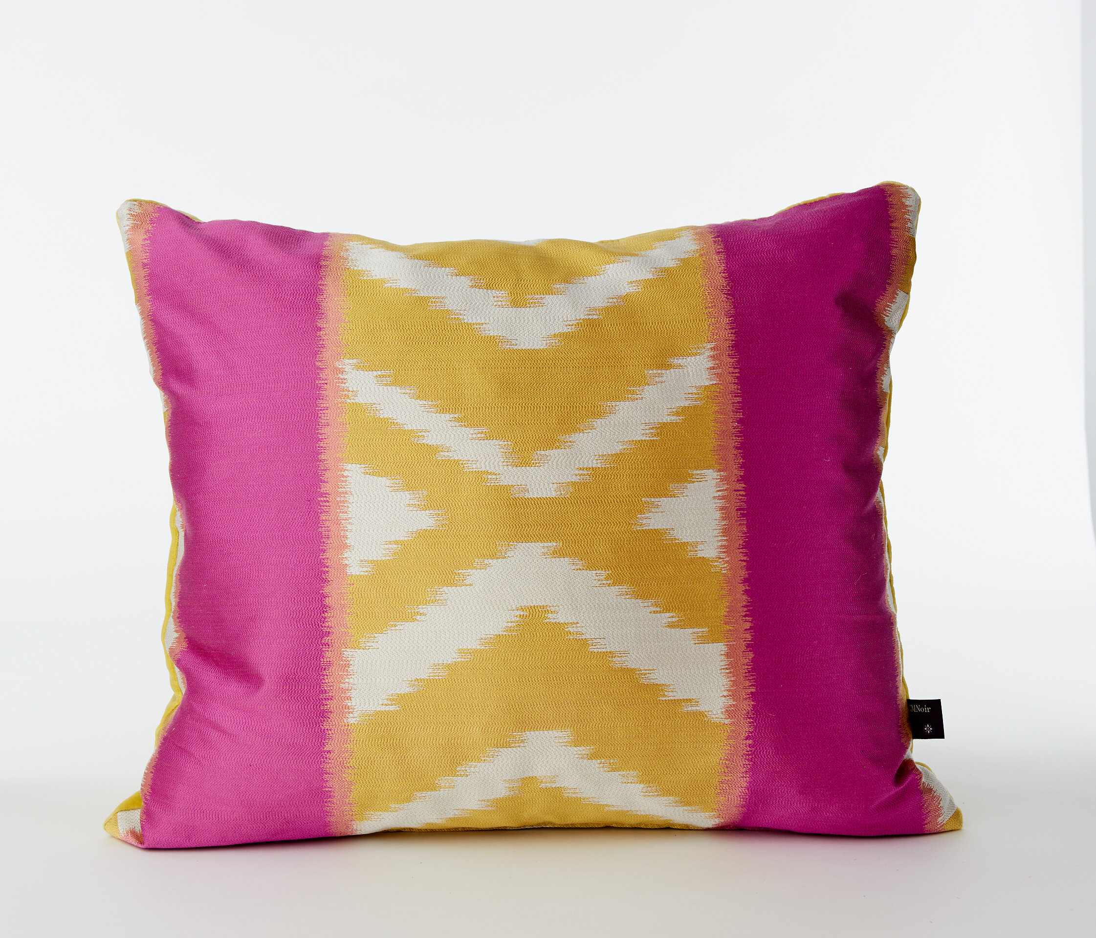 Hot Pink &amp; Yellow Pillow