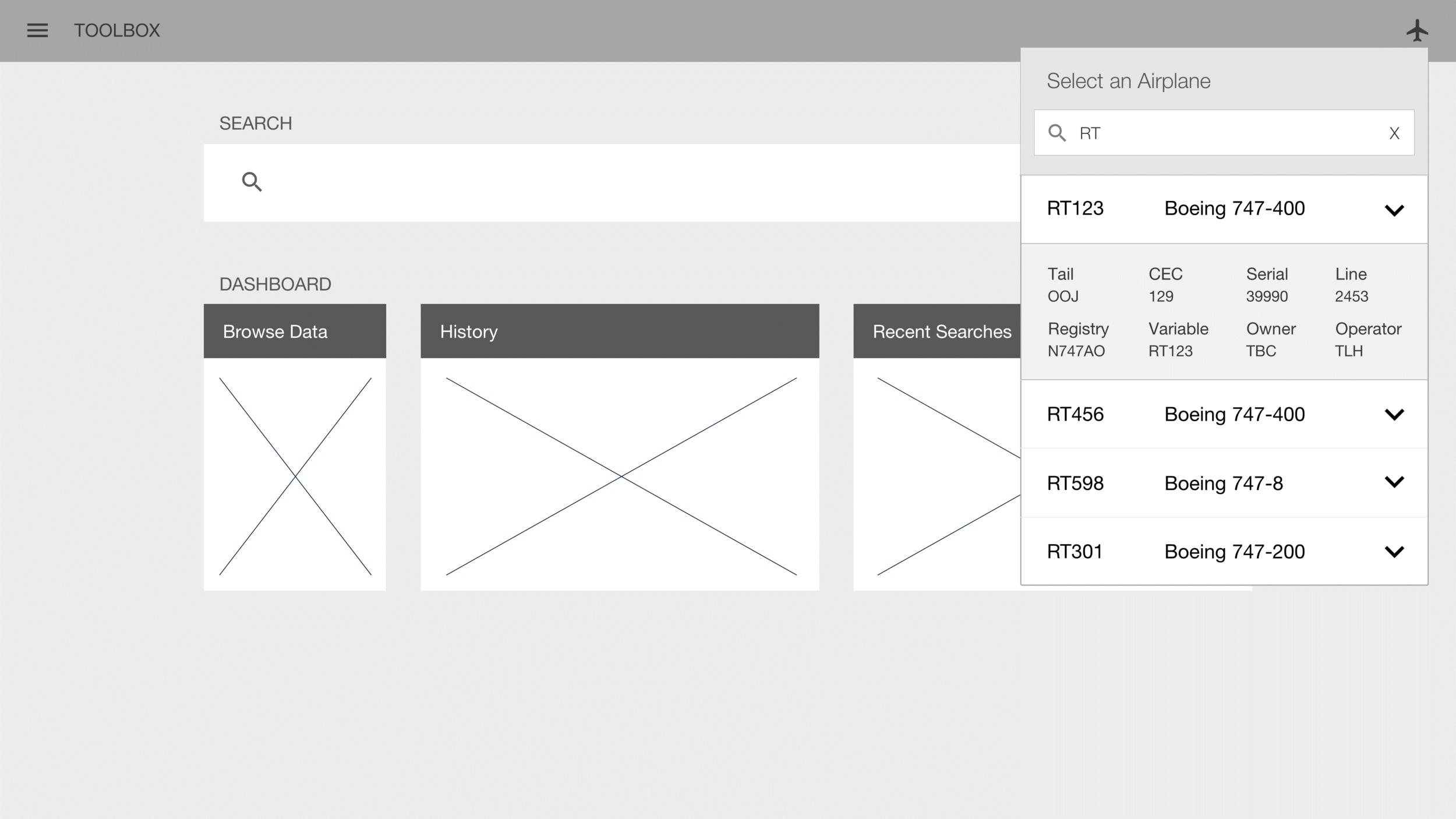 Boeing Wireframe 2