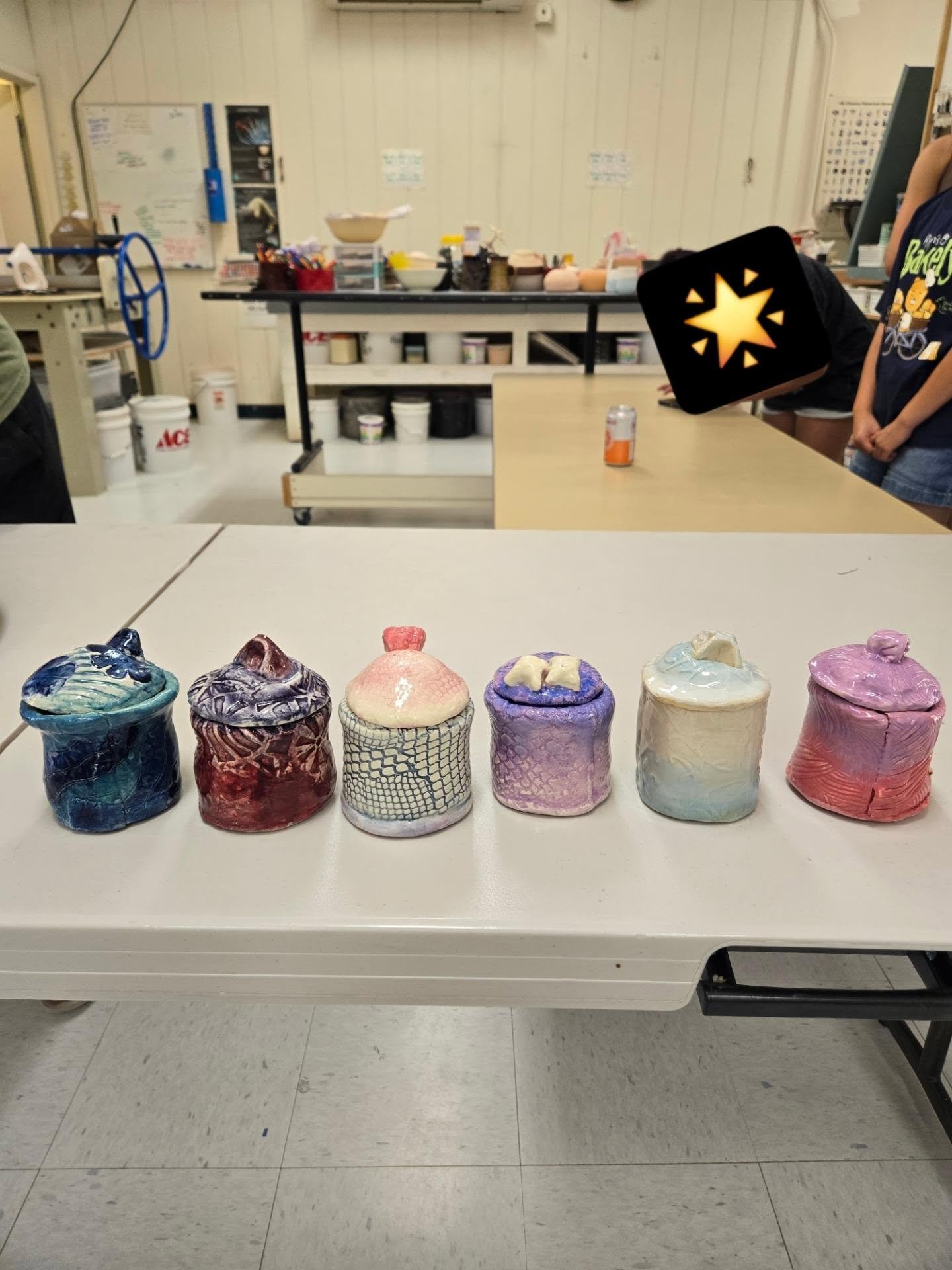 Teen Camp Week 1! Such fun textures, color, and creativity!