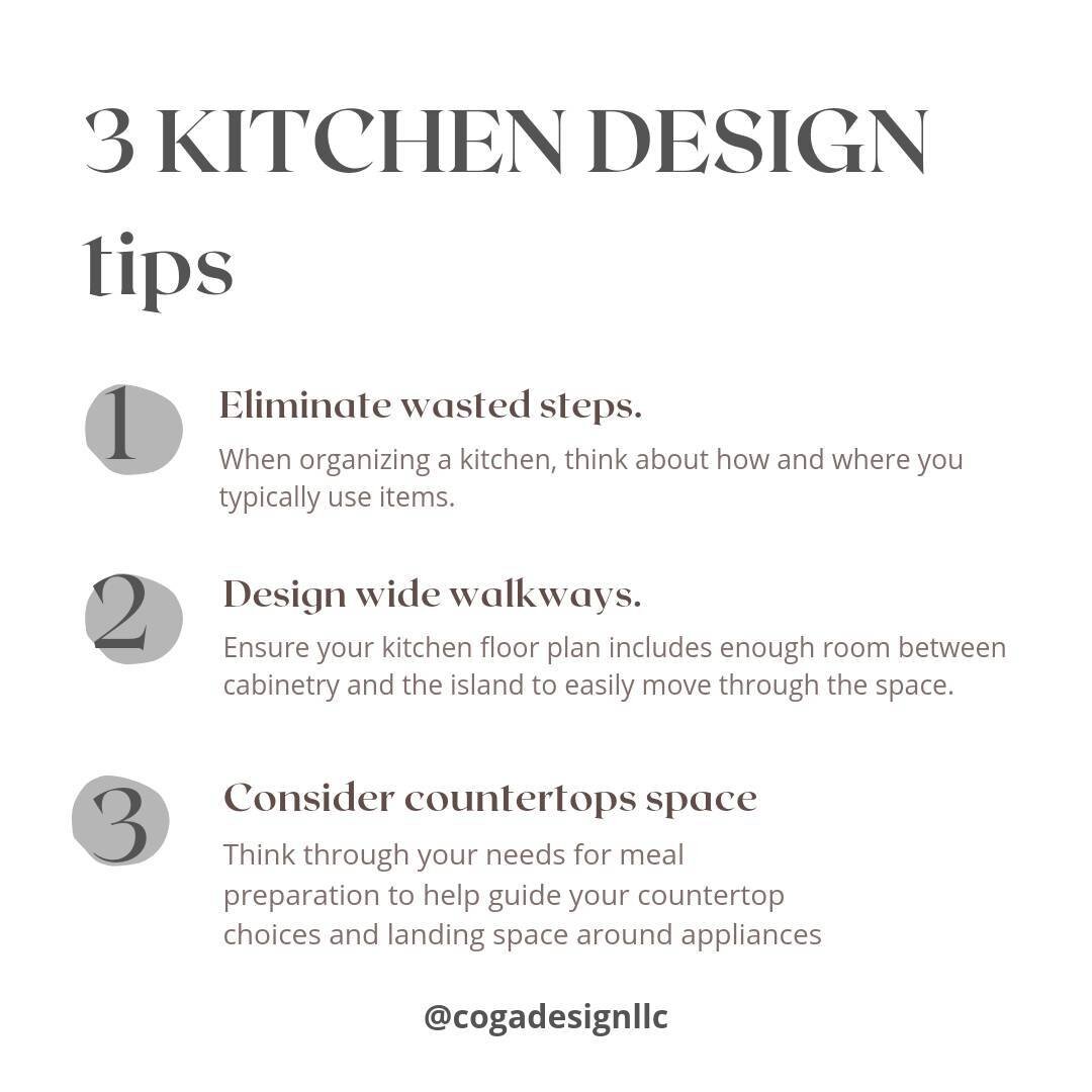 Thinking of a kitchen renovation?
Consider these 3 design tips 💡

#kitchen #kitchendesign #kitchenremodel #design tip #home #homeimprovements #builder #realestate #construction #architect #architecture #homeowner #family #whiteshaker #cabinets #whit