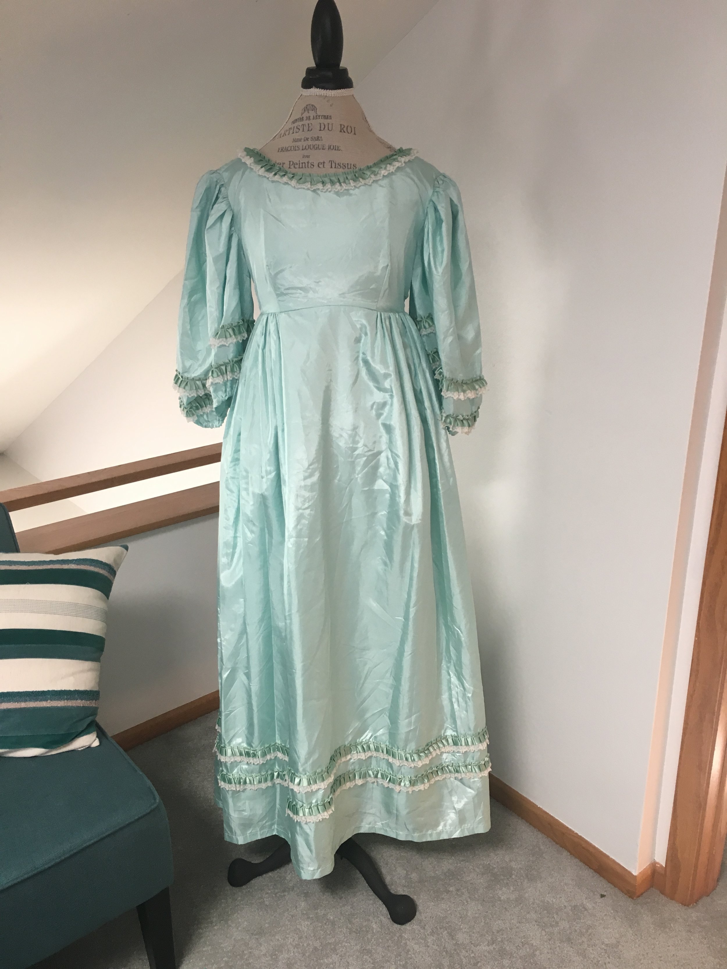Mint Edwardian Gown