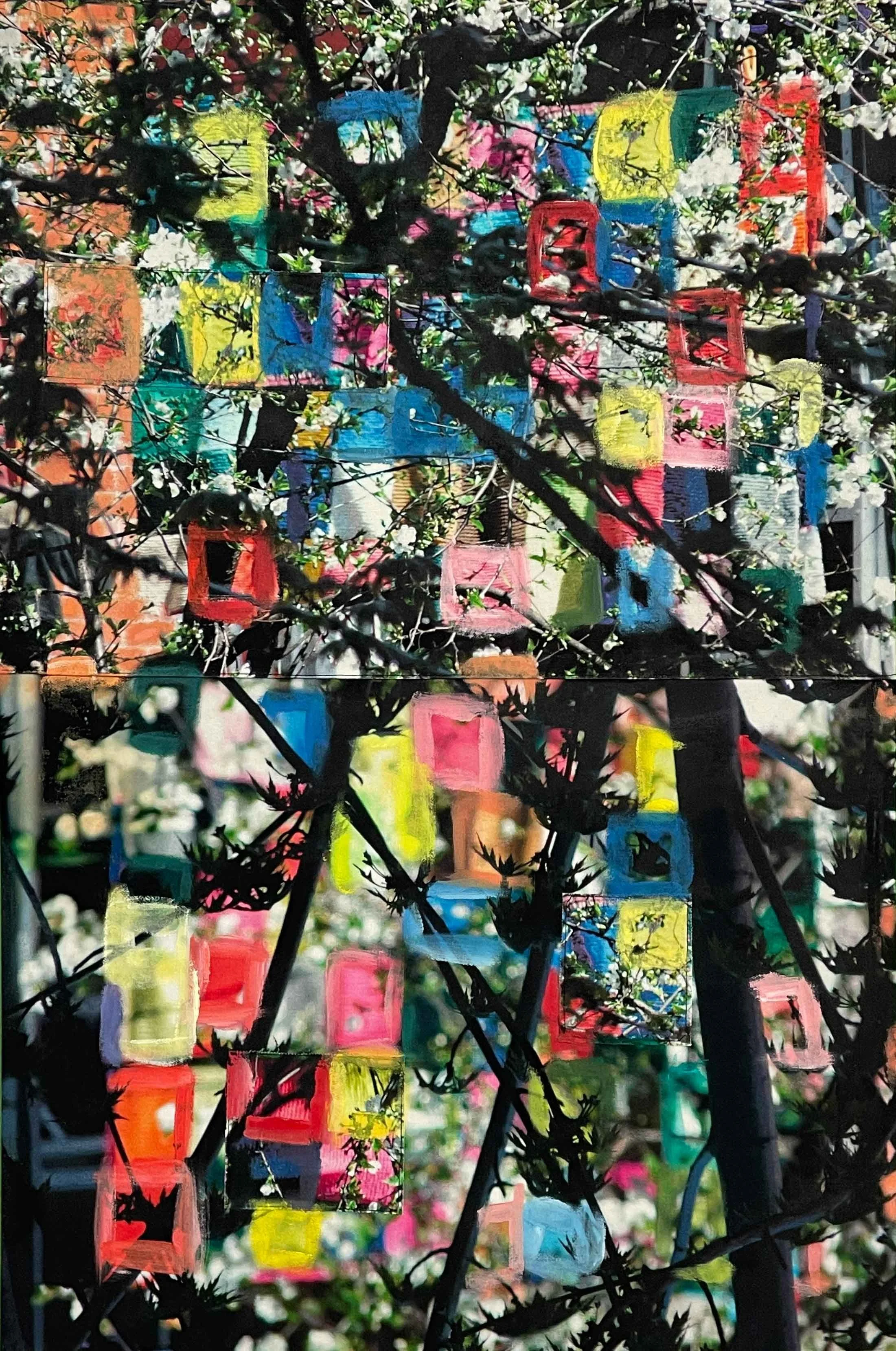 Laundry Day: Quilt and Clothesline \ Jour de lessive : courtepointe et corde à linge