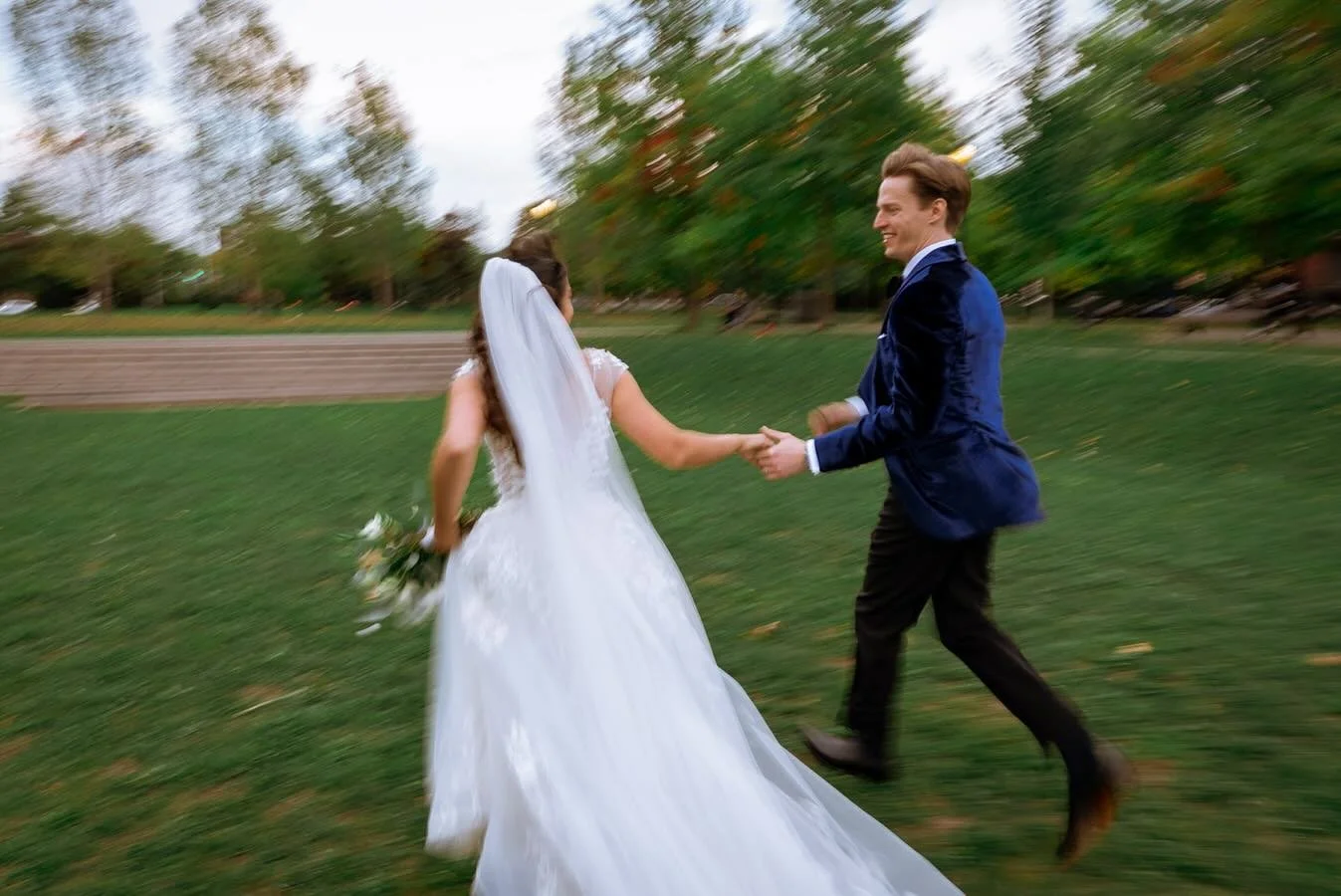 Digging back into Melody &amp; Zachary&rsquo;s cinematic wedding story shortly! It was an action packed non-stop day that kept us all running, quite literally! 💙

Photography: @valerierosenphotography 
Associate Photographer: @lucybaum 
Venue: @caba