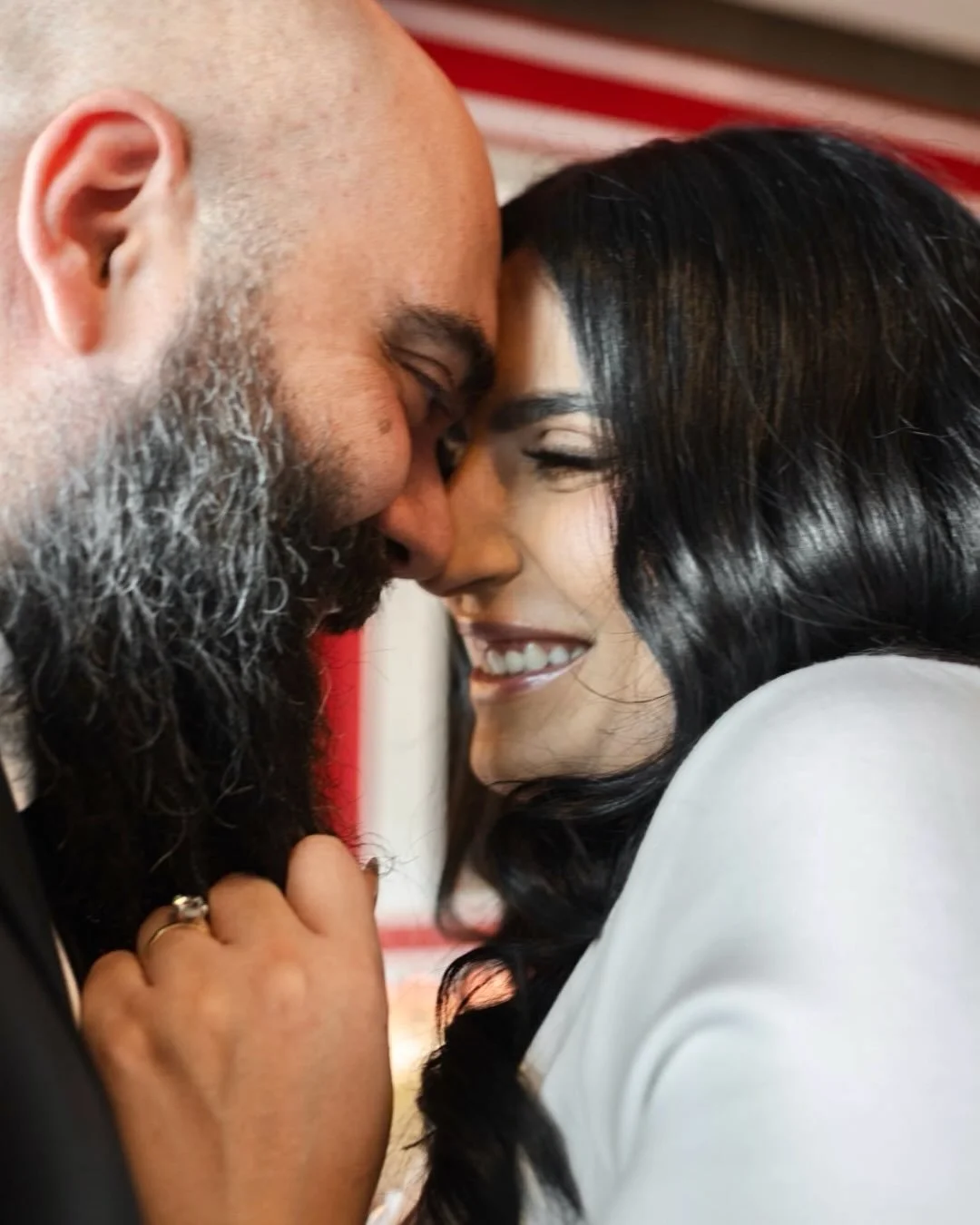 Rassel &amp; Georges had @jukeboxburgers in Laval all to themselves for all kinds of engagement fun. Enjoy this set of highlights from their photo session. Can&rsquo;t wait to take it to the next level for their wedding at the end of August! Big love