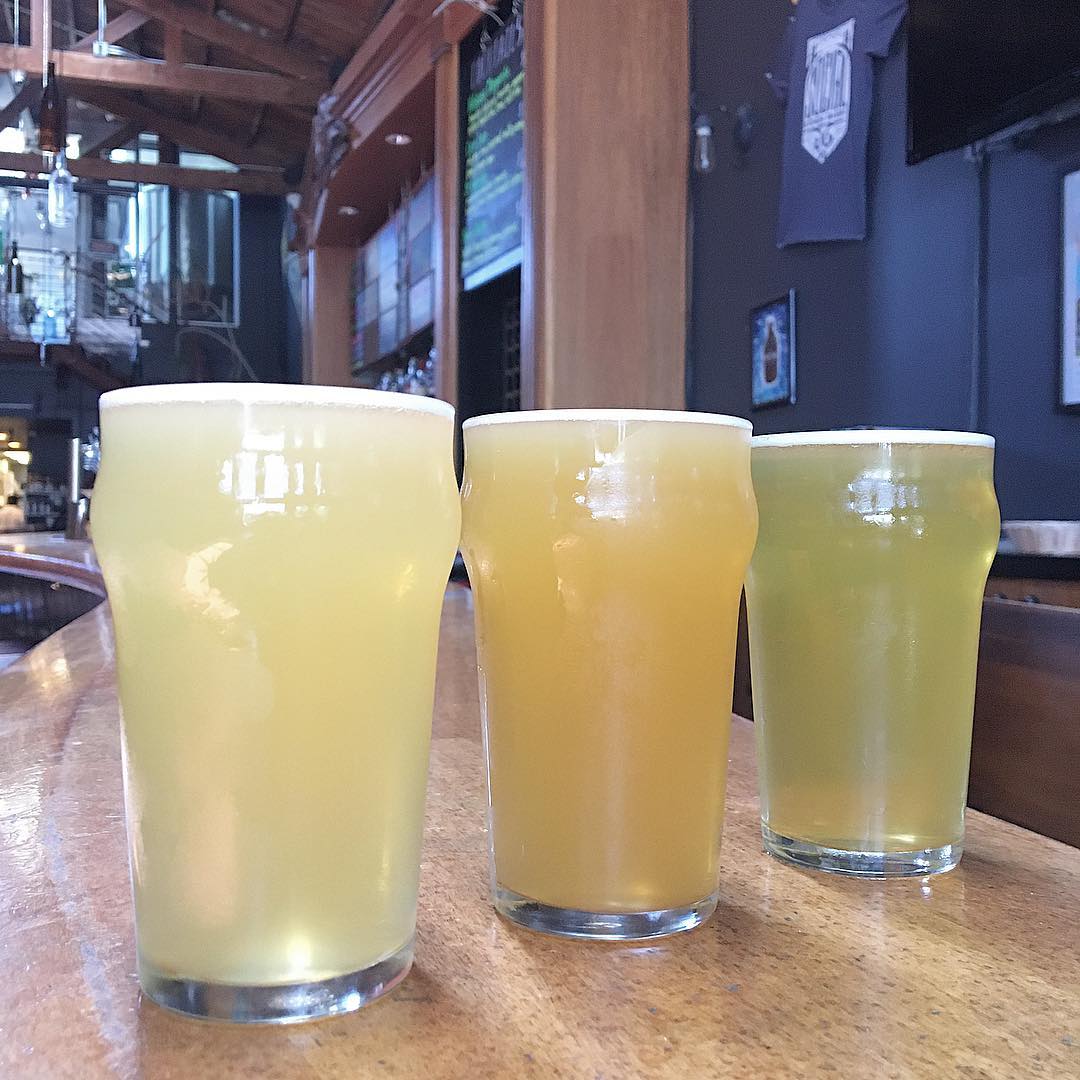 That time we had 3 Bruts on at Social. From left: Puttin’ on the Spritz (Social) , Brut Squad (Eagle Rock/Social collab), Gucci is a Clone (HenHouse)