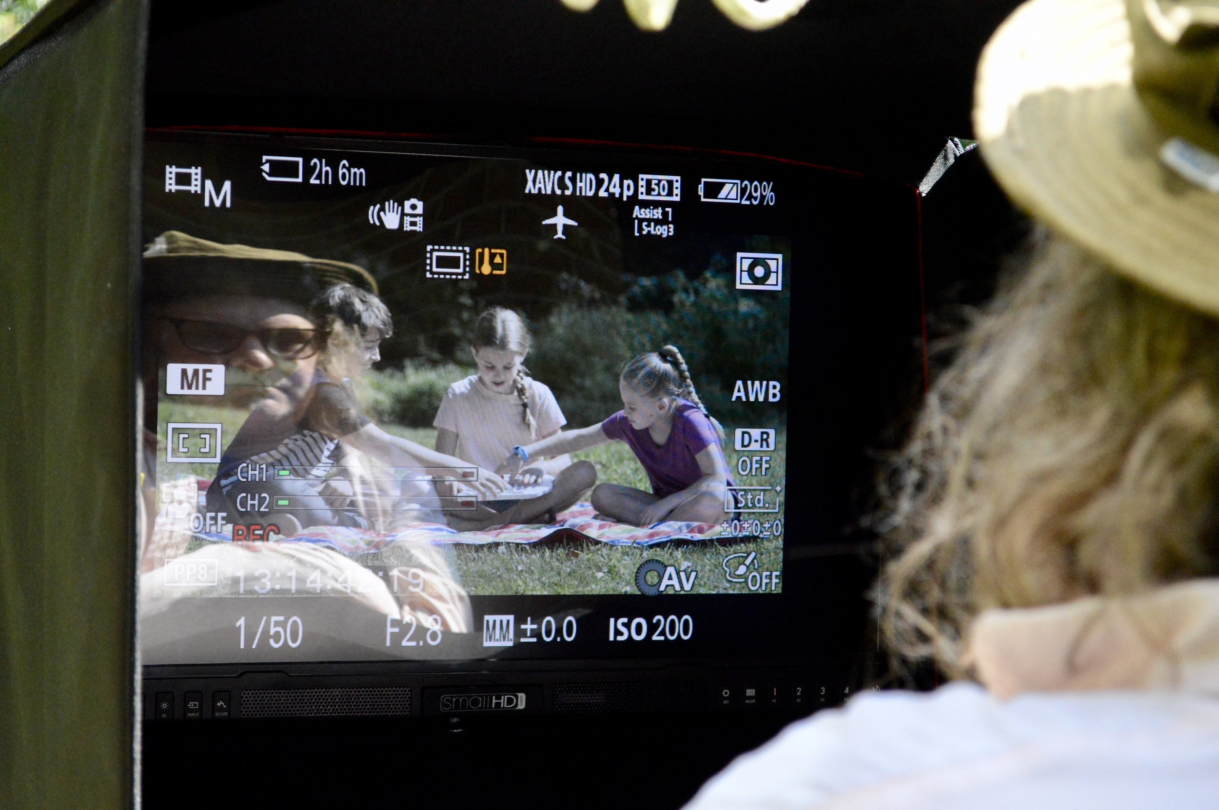 On location