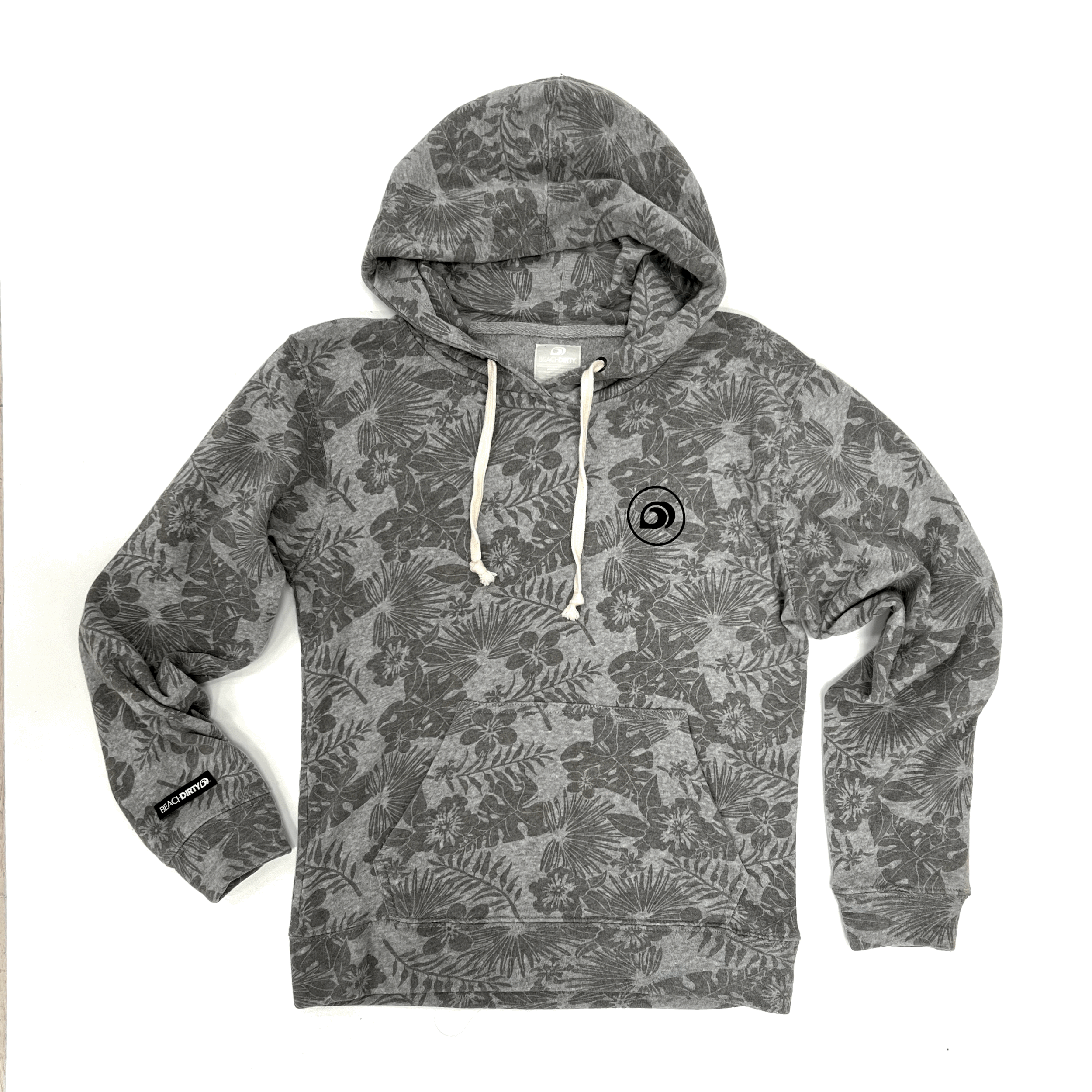 Fleece Hoodie - Floral