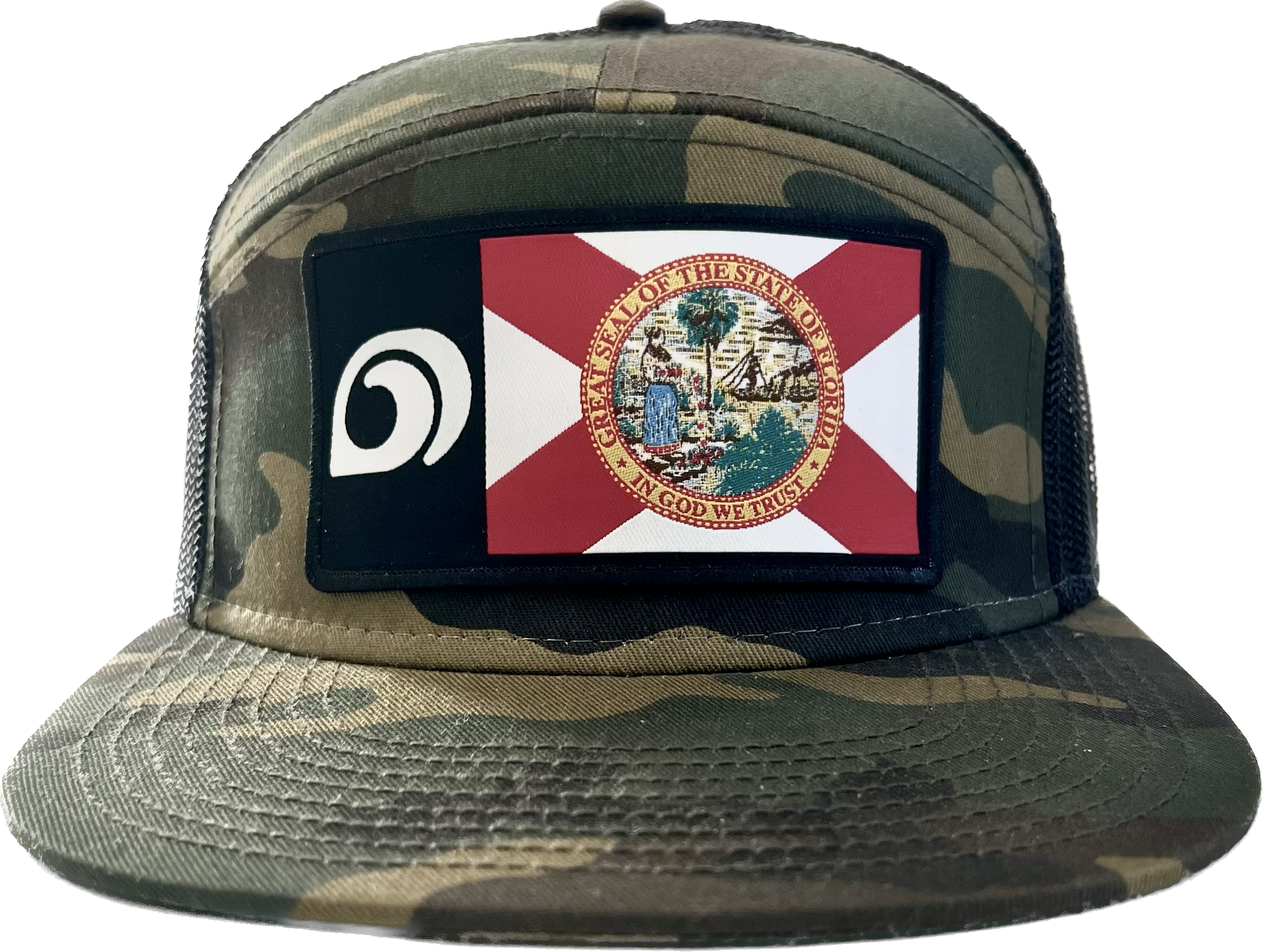 CAMO/ PATCH LINE LOGO HAT