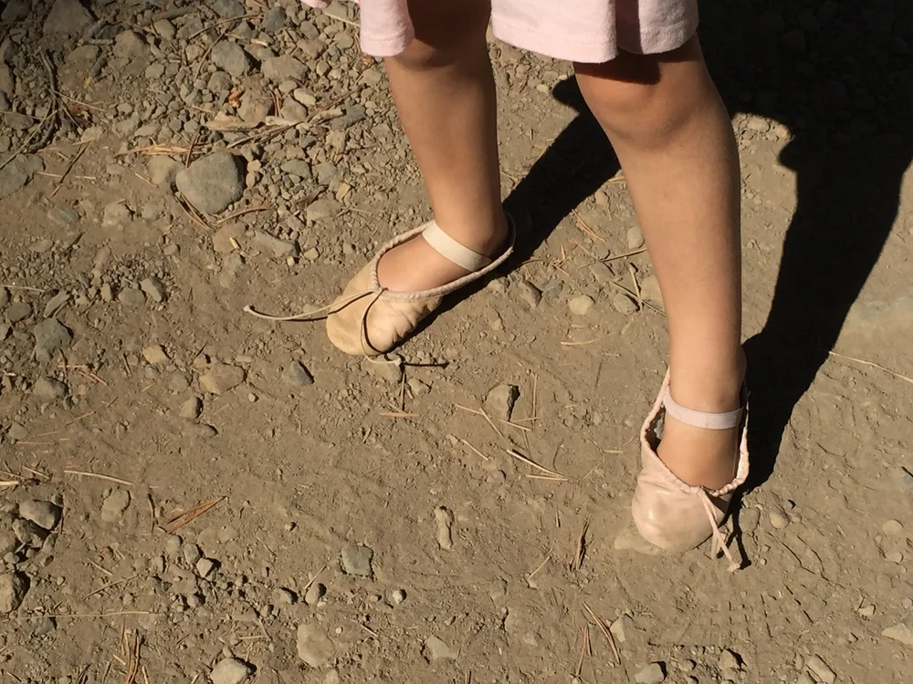 These slippers are made for walking...